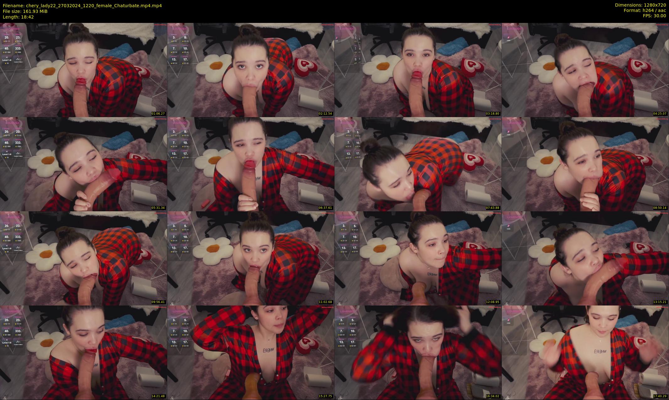 chery_lady22 — 19 minute Chaturbate female cam show recording, 720p, Mar 27, 2024
