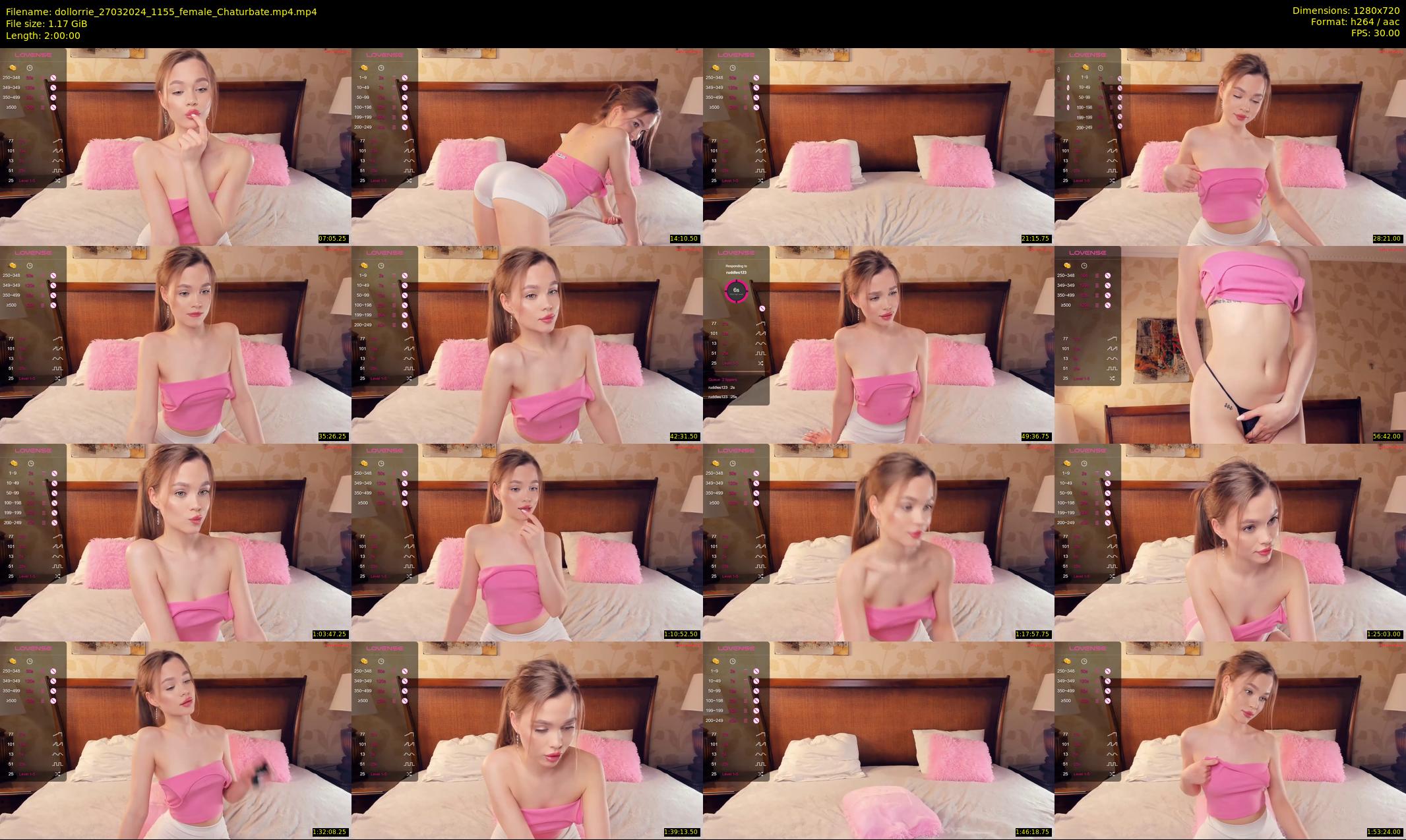 dollorrie — 120 minute Chaturbate couple cam show recording, 720p, Mar 27, 2024