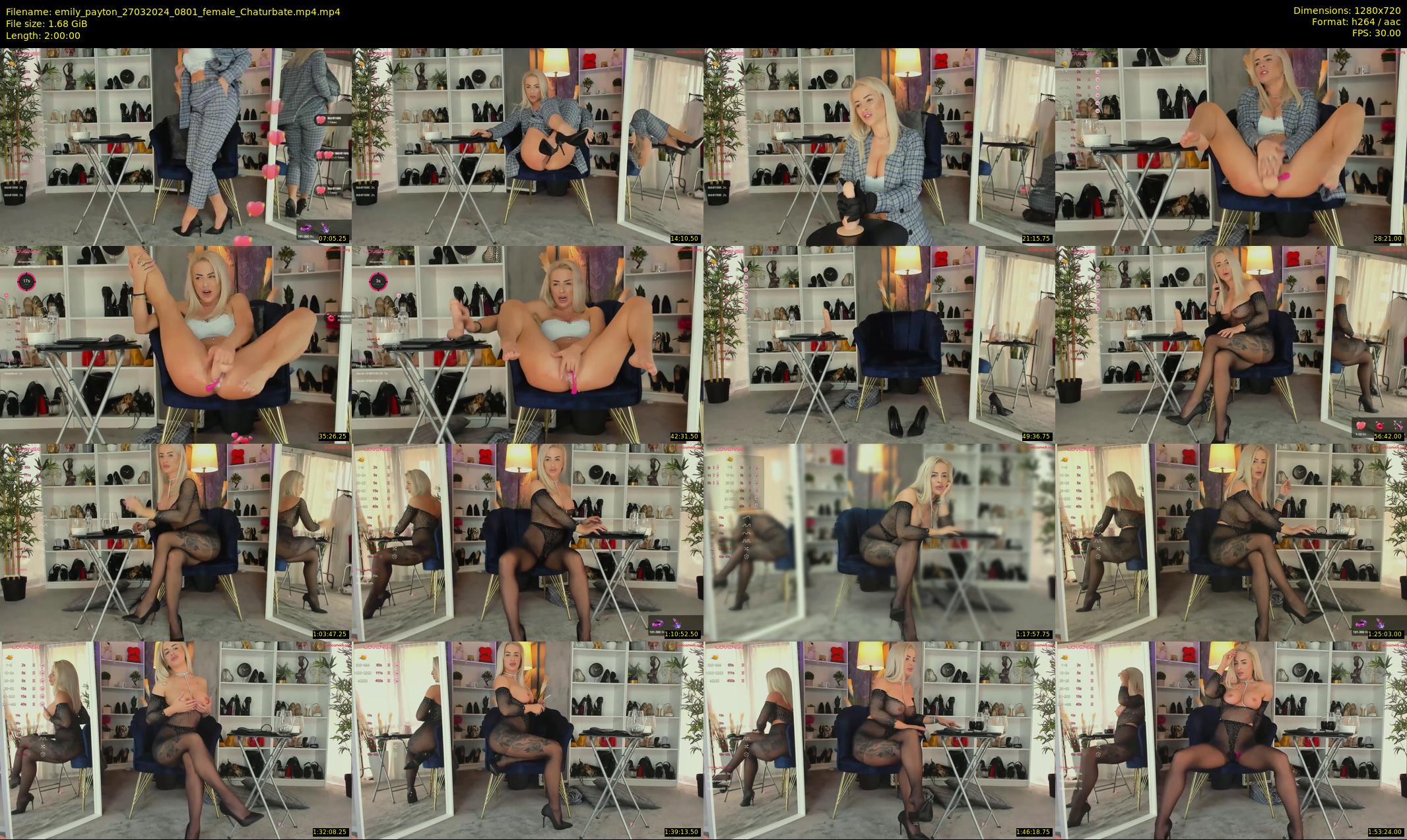 emily_payton — 120 minute Chaturbate female cam show recording, 720p, Mar 27, 2024