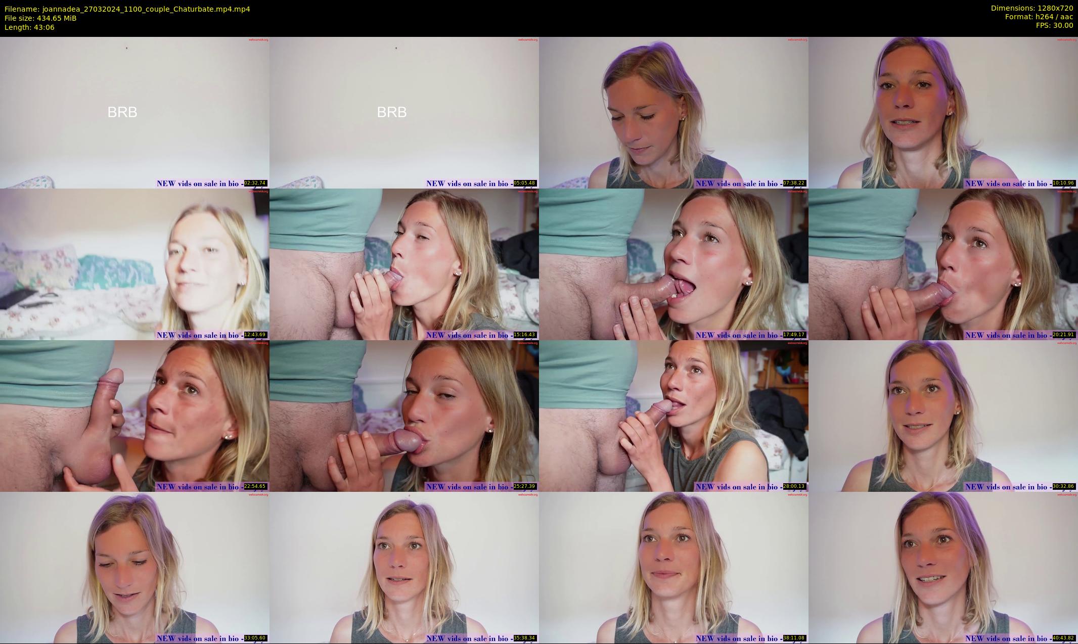 joannadea — 44 minute Chaturbate female cam show recording, 720p, Mar 27, 2024