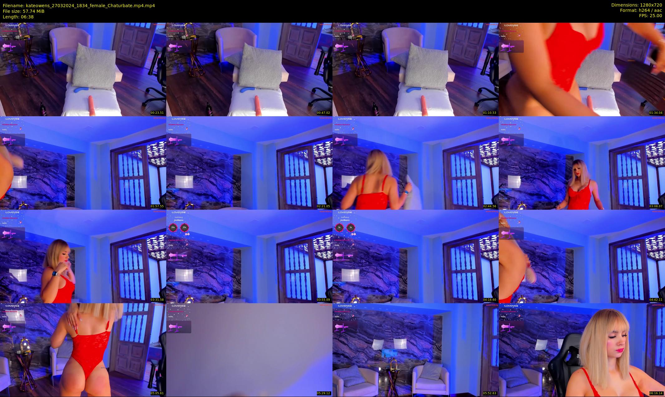 kateowens — 7 minute Chaturbate female cam show recording, 720p, Mar 27, 2024