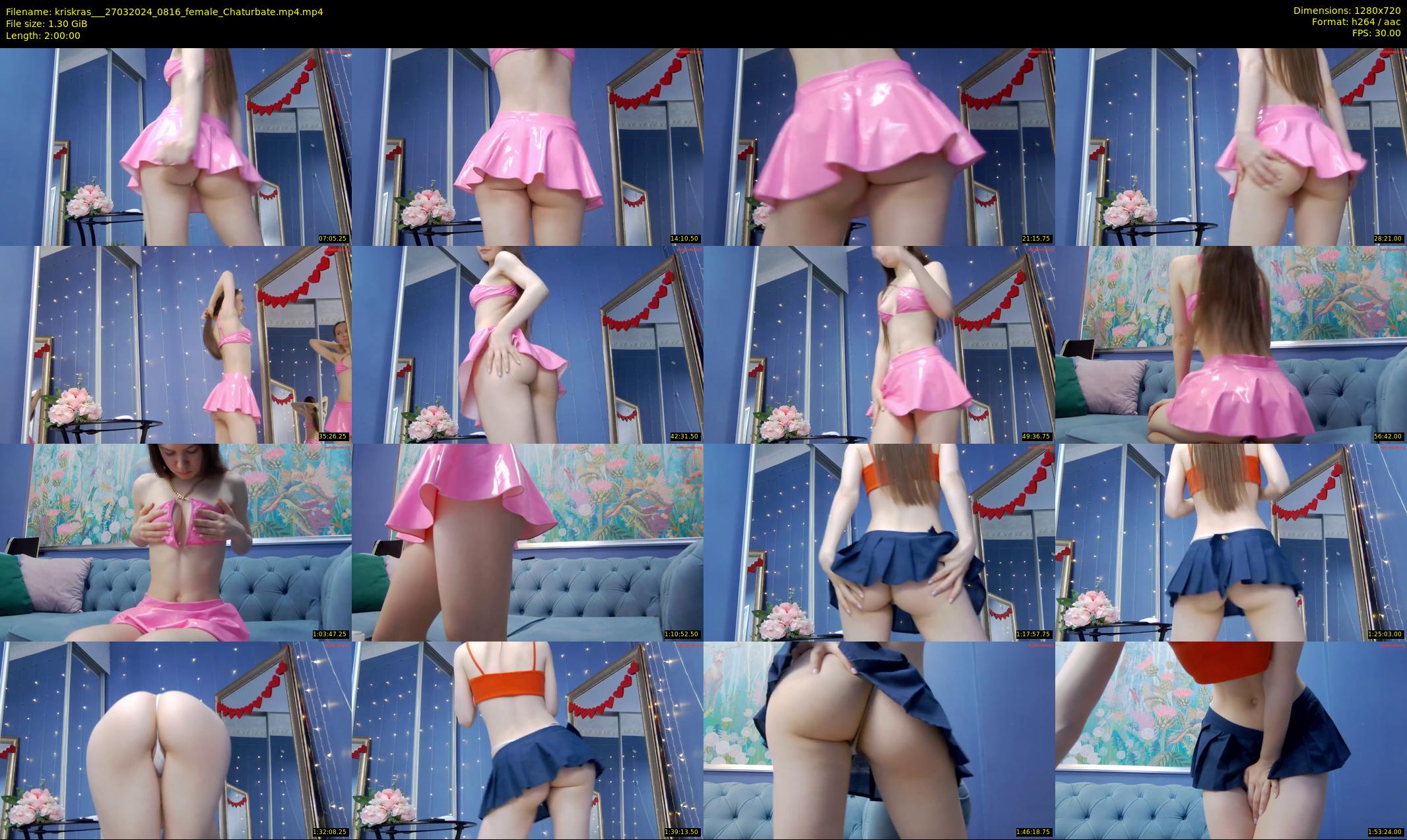 kriskras__ — 120 minute Chaturbate female cam show recording, 720p, Mar 27, 2024