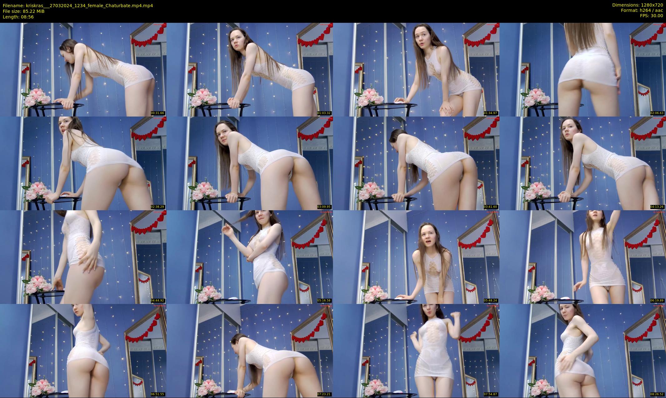 kriskras__ — 9 minute Chaturbate female cam show recording, 720p, Mar 27, 2024