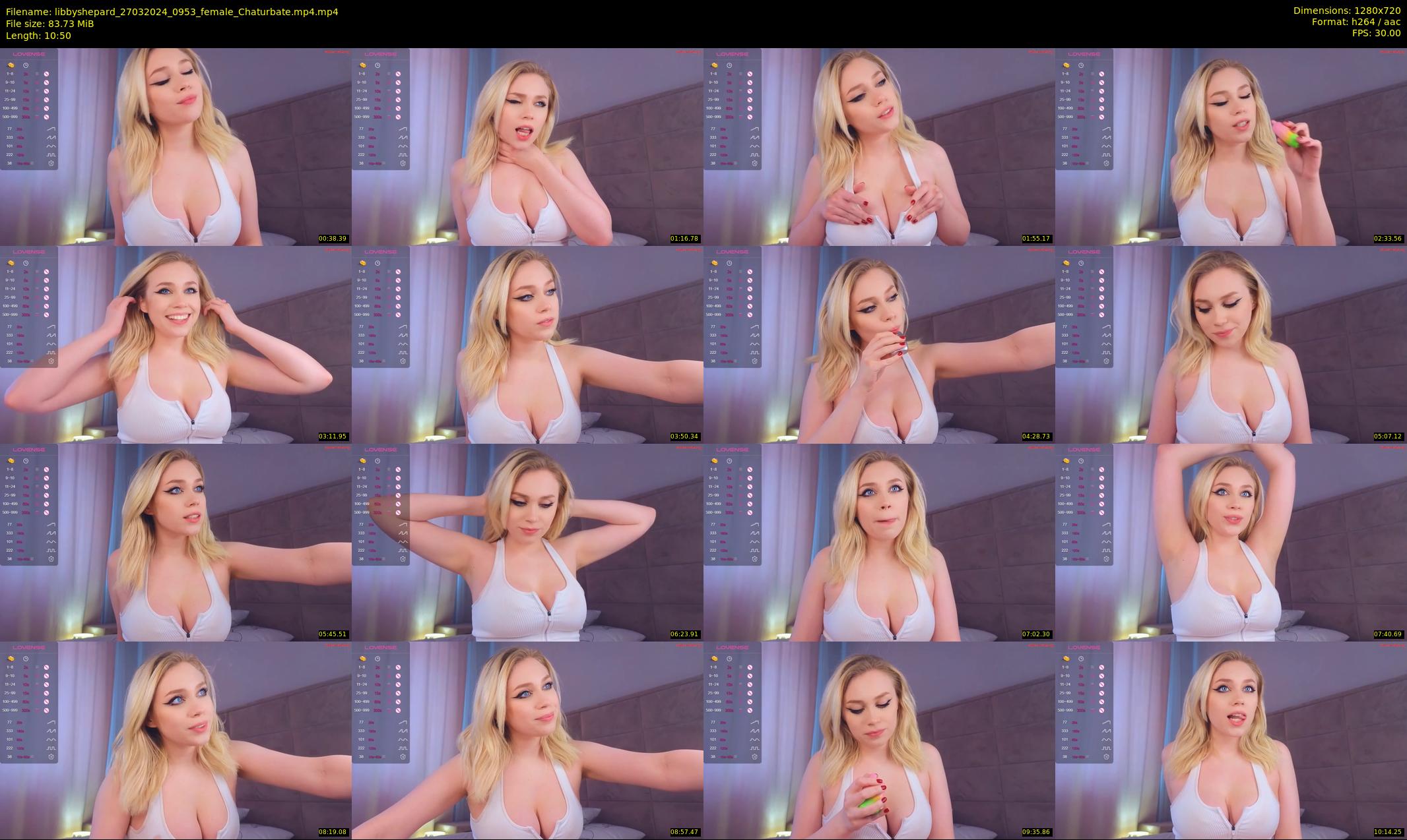 libbyshepard — 11 minute Chaturbate female cam show recording, 720p, Mar 27, 2024