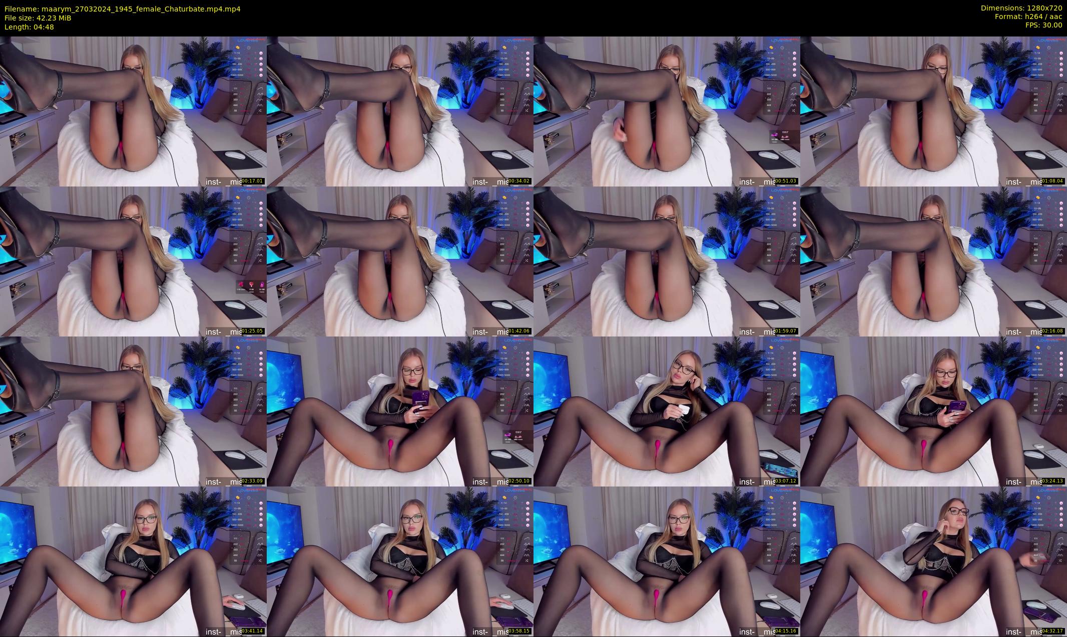maarym — 5 minute Chaturbate couple cam show recording, 720p, Mar 27, 2024