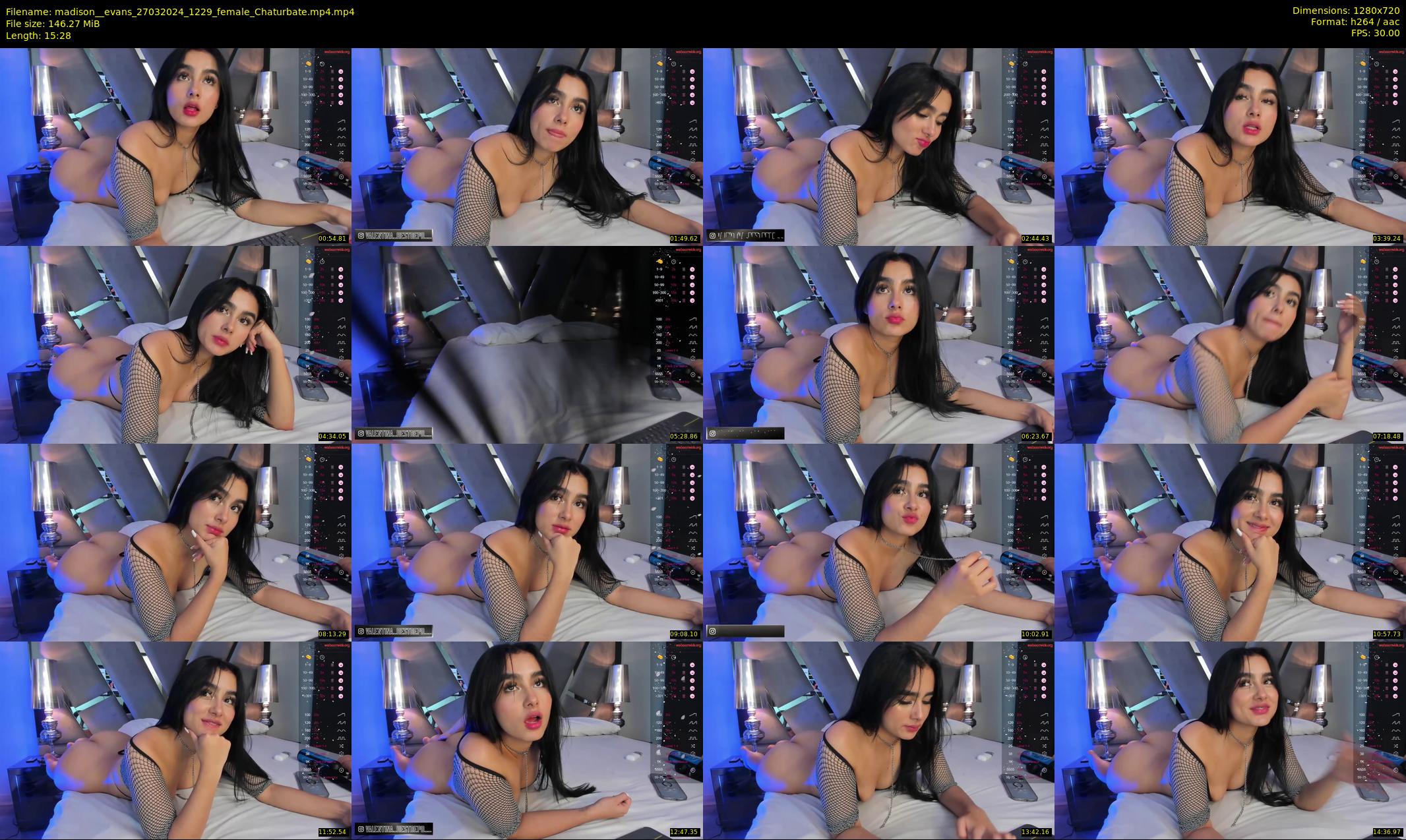 madison__evans — 16 minute Chaturbate female cam show recording, 720p, Mar 27, 2024