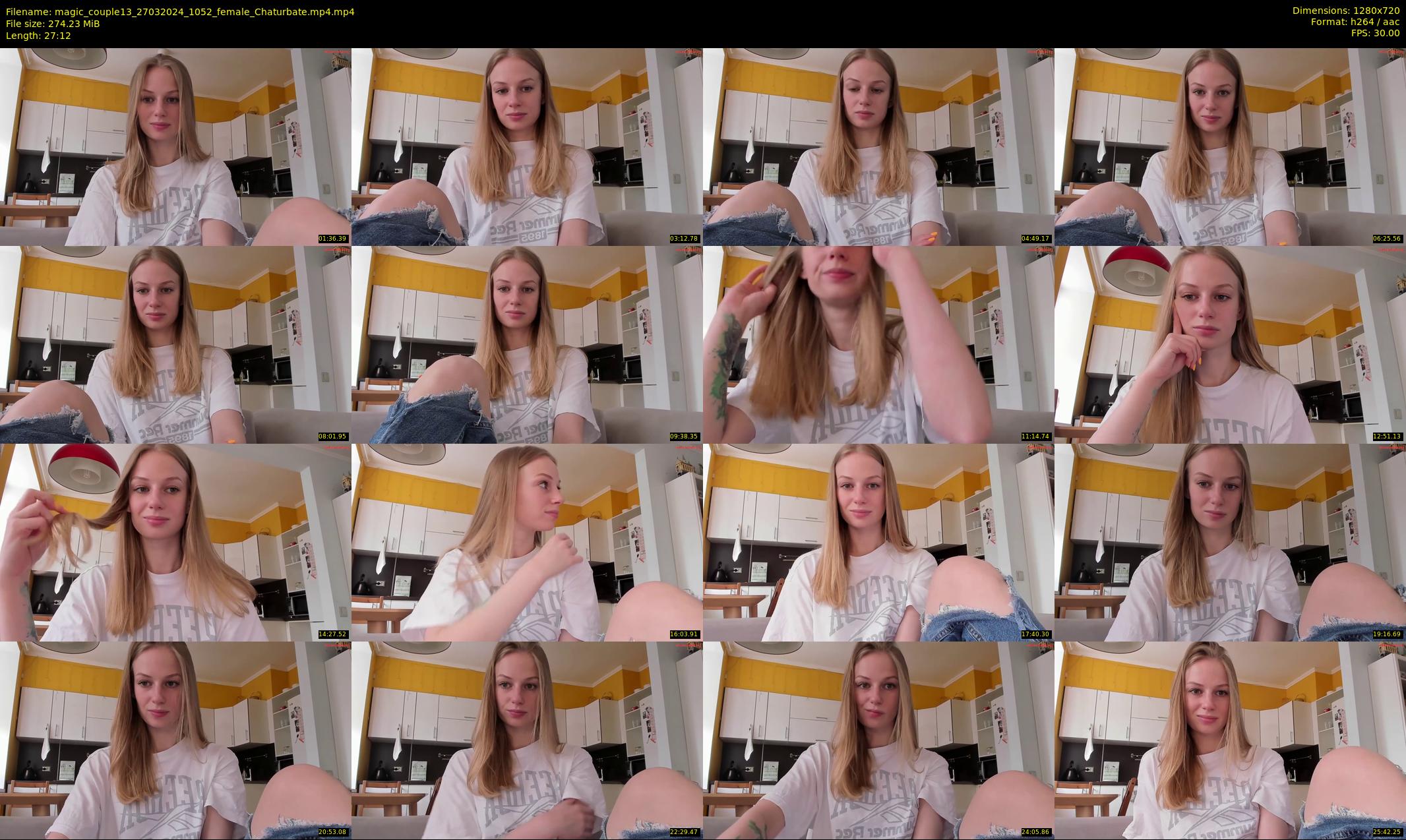 magic_couple13 — 28 minute Chaturbate couple cam show recording, 720p, Mar 27, 2024