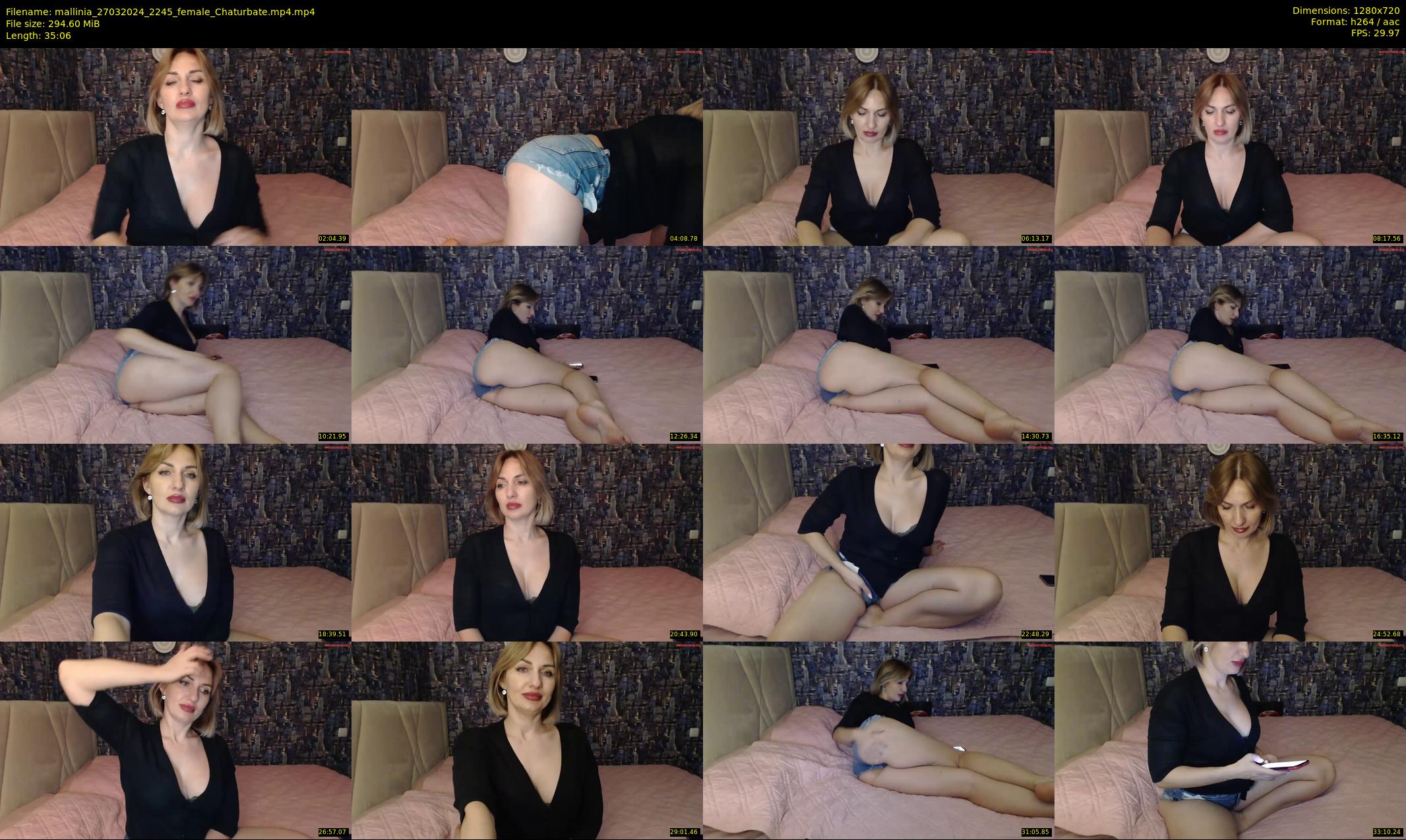 mallinia — 36 minute Chaturbate female cam show recording, 720p, Mar 27, 2024
