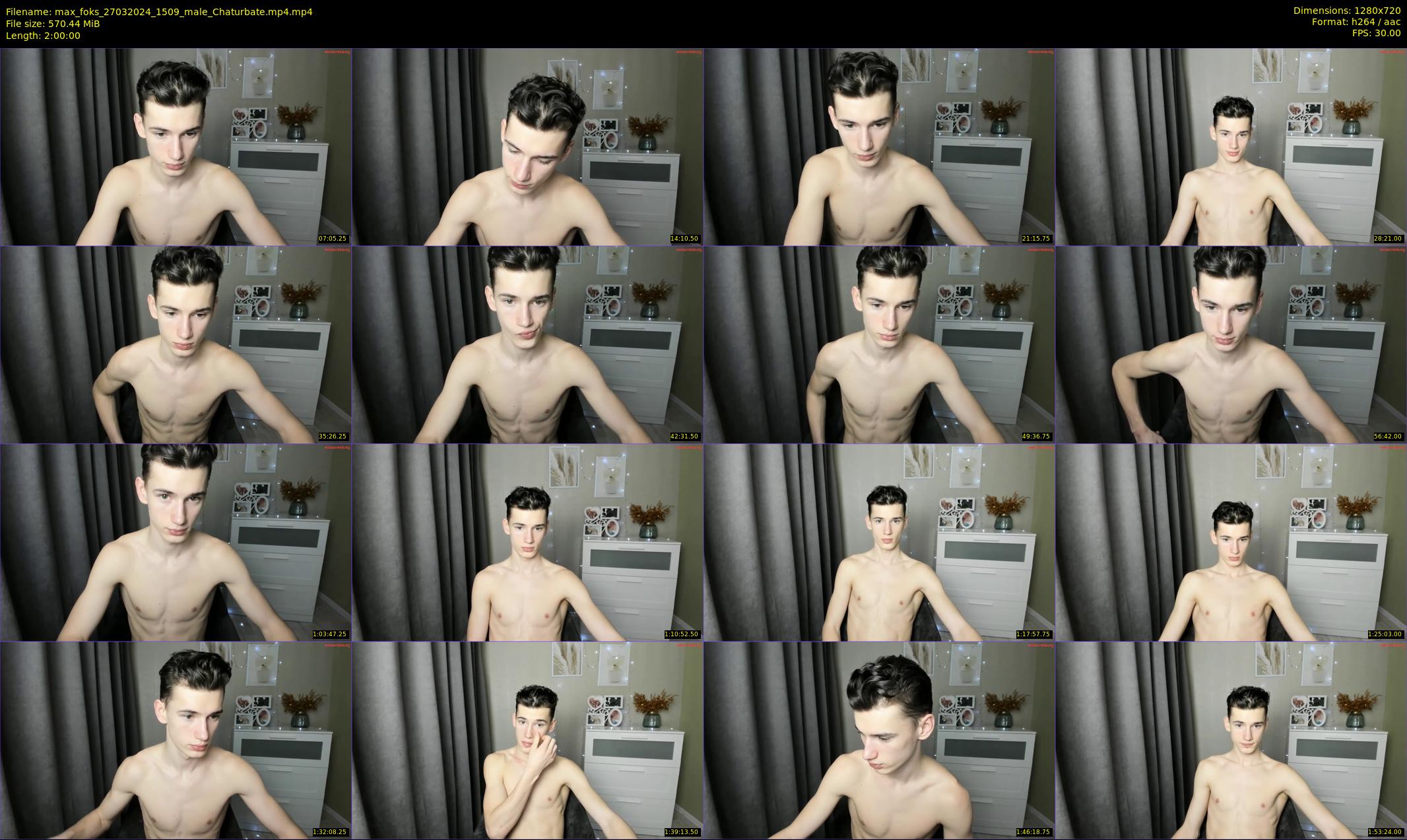max_foks — 120 minute Chaturbate male cam show recording, 720p, Mar 27, 2024