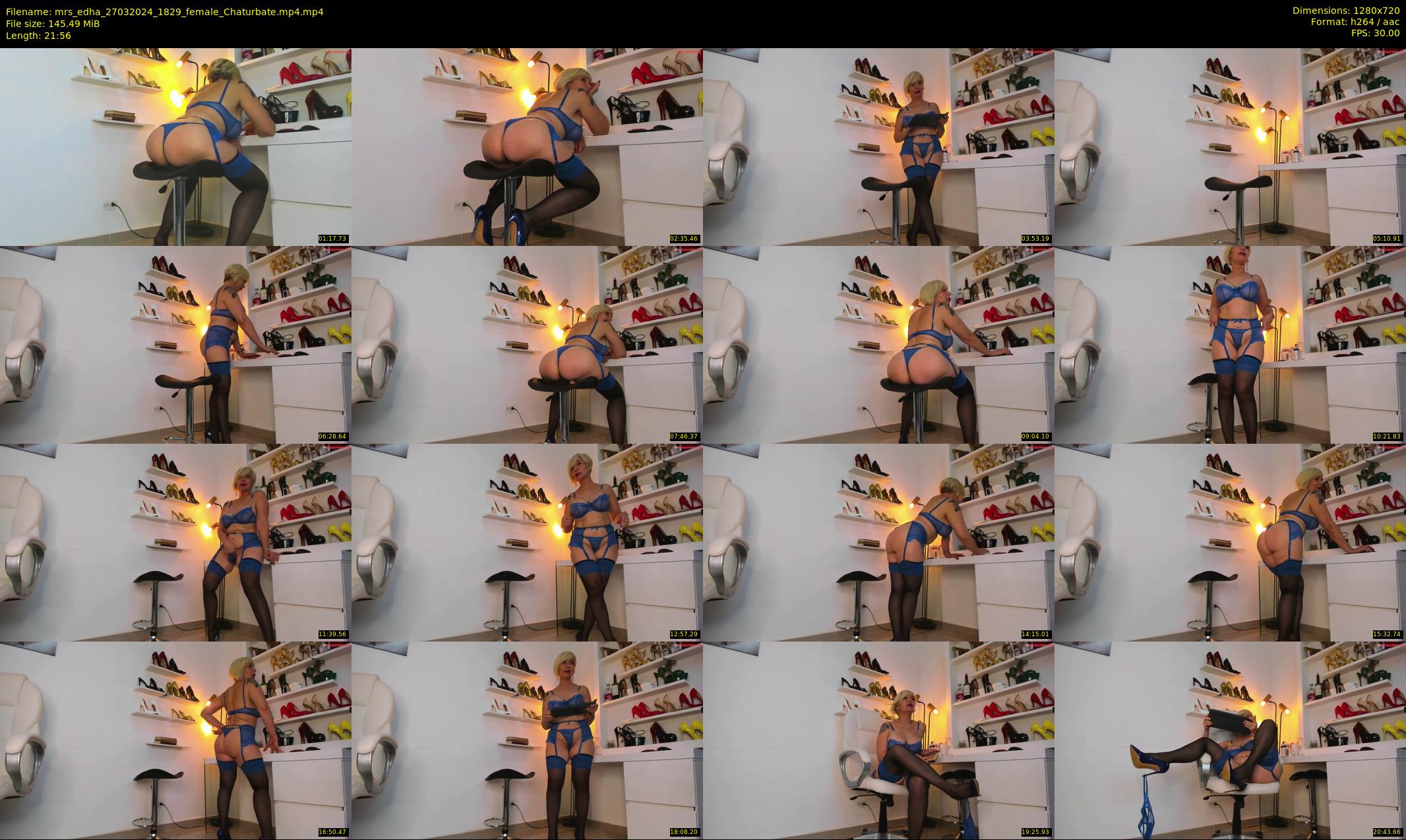 mrs_edha — 22 minute Chaturbate female cam show recording, 720p, Mar 27, 2024