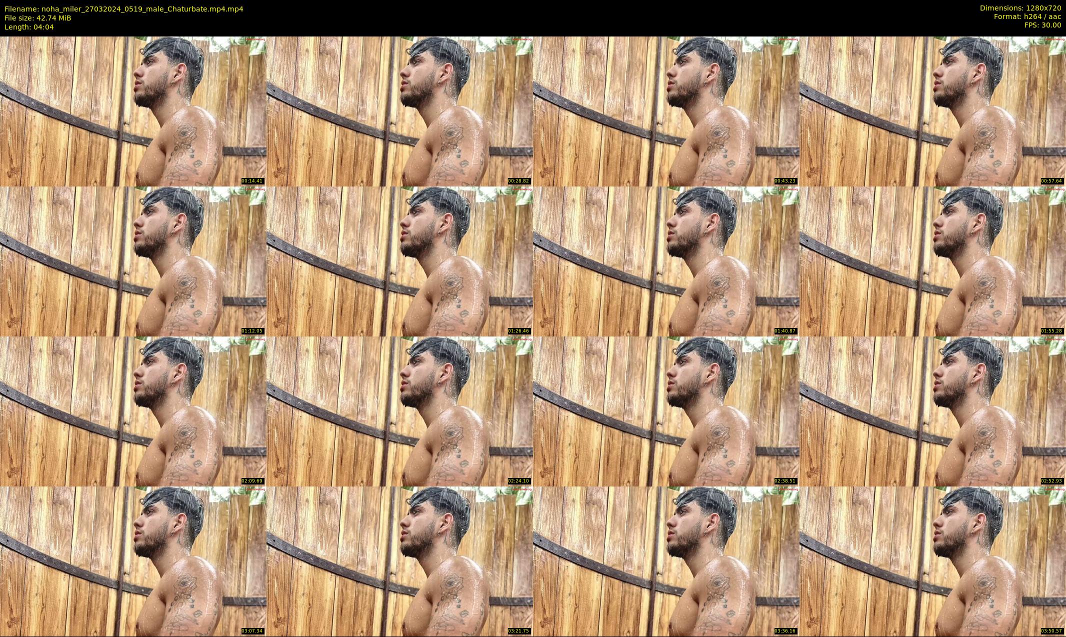 noha_miler — 5 minute Chaturbate male cam show recording, 720p, Mar 27, 2024