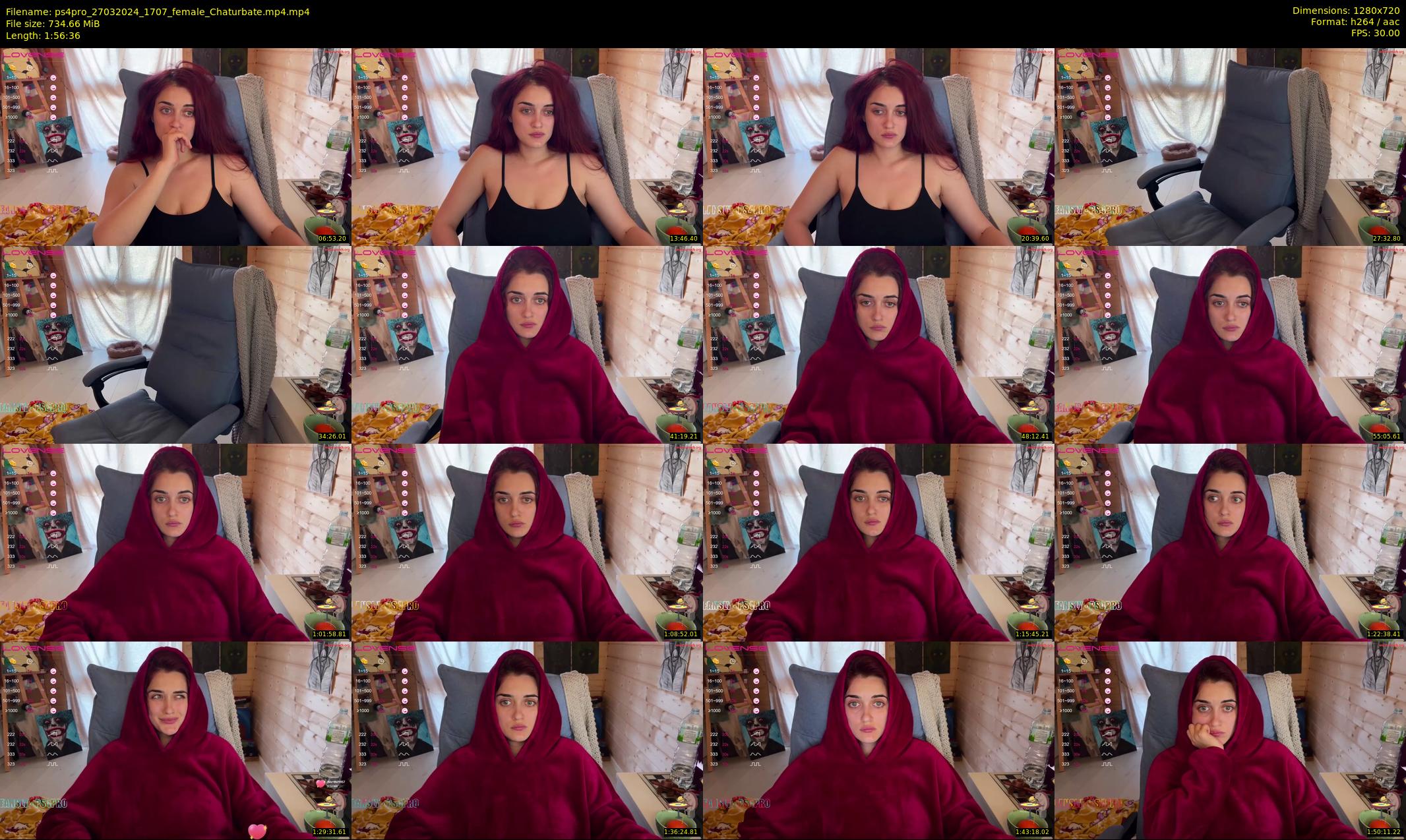 ps4pro — 117 minute Chaturbate female cam show recording, 720p, Mar 27, 2024
