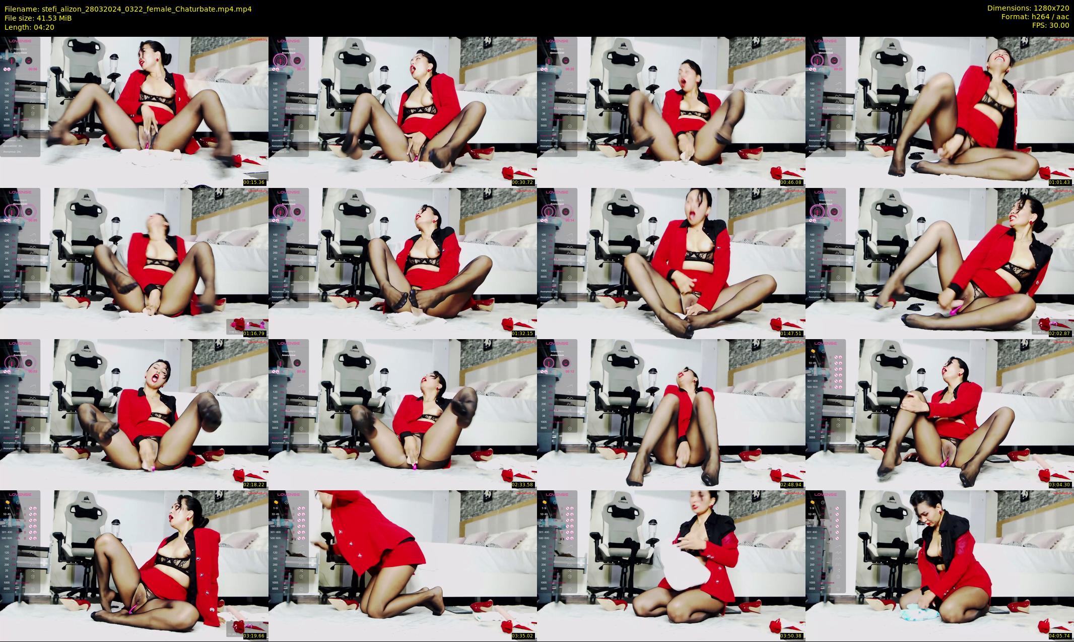 stefi_alizon — 5 minute Chaturbate female cam show recording, 720p, Mar 28, 2024