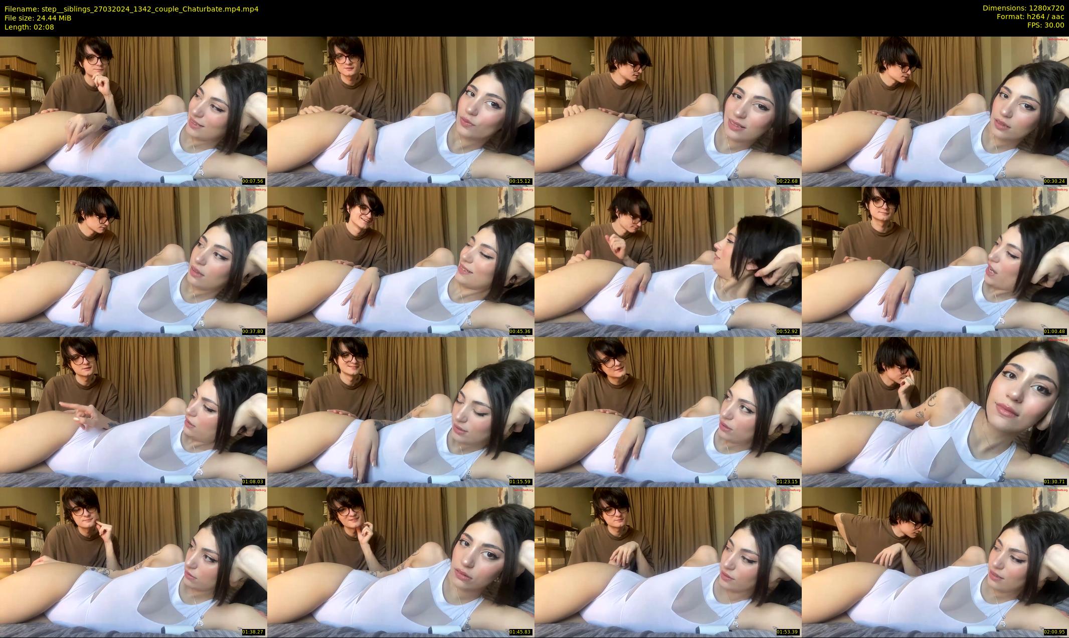 step__siblings — 3 minute Chaturbate couple cam show recording, 720p, Mar 27, 2024