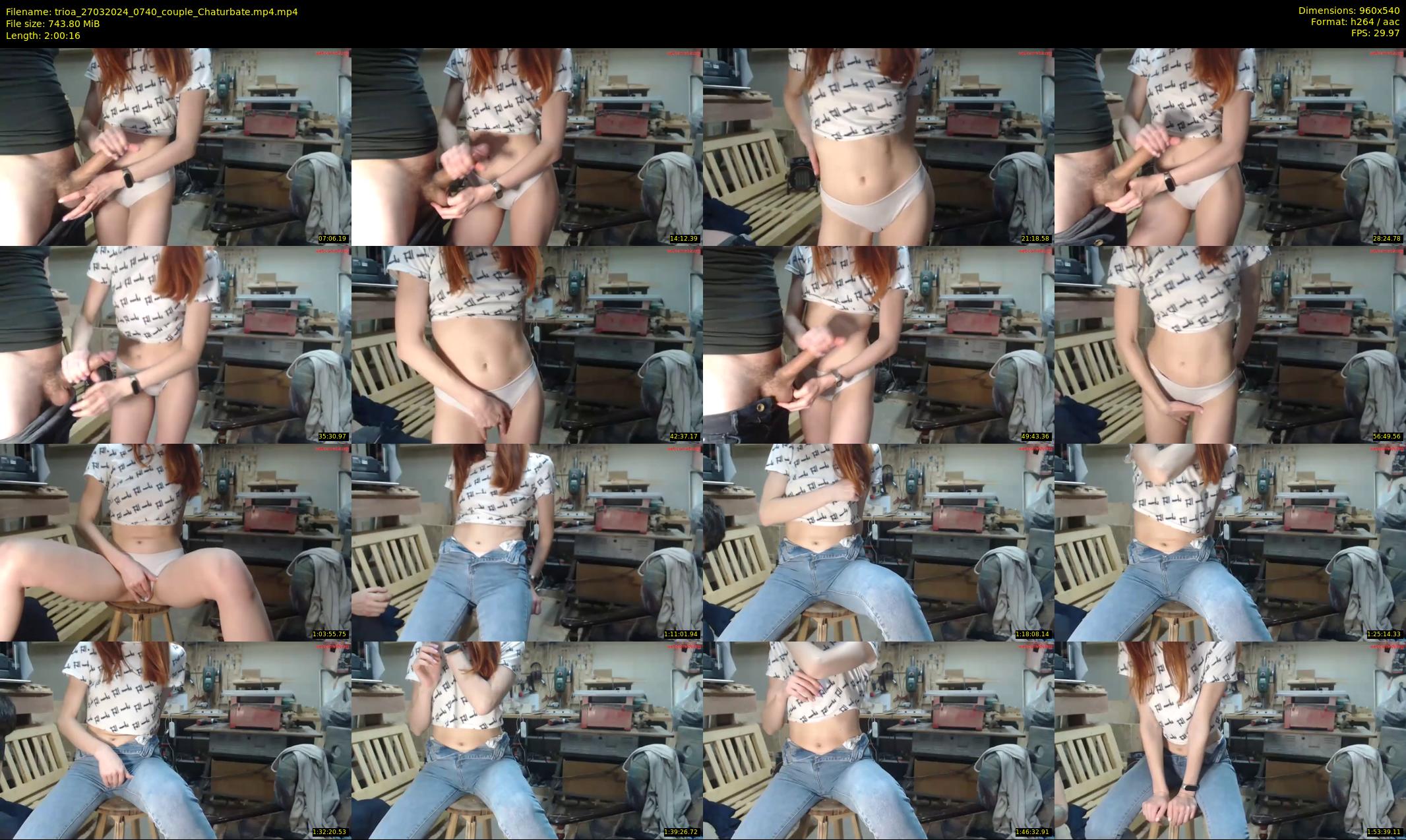 trioa — 121 minute Chaturbate couple cam show recording, 480p, Mar 27, 2024