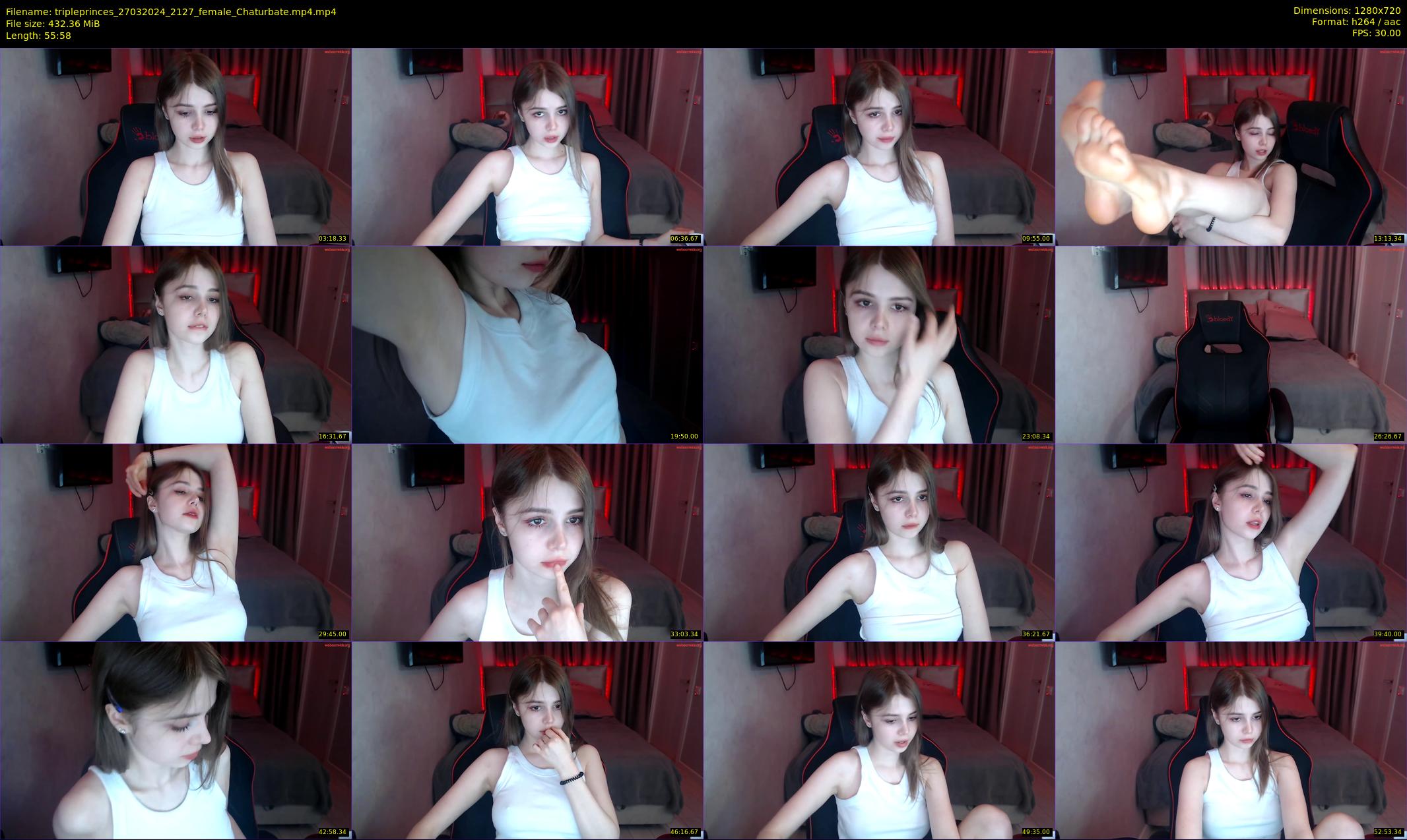 tripleprinces — 56 minute Chaturbate female cam show recording, 720p, Mar 27, 2024