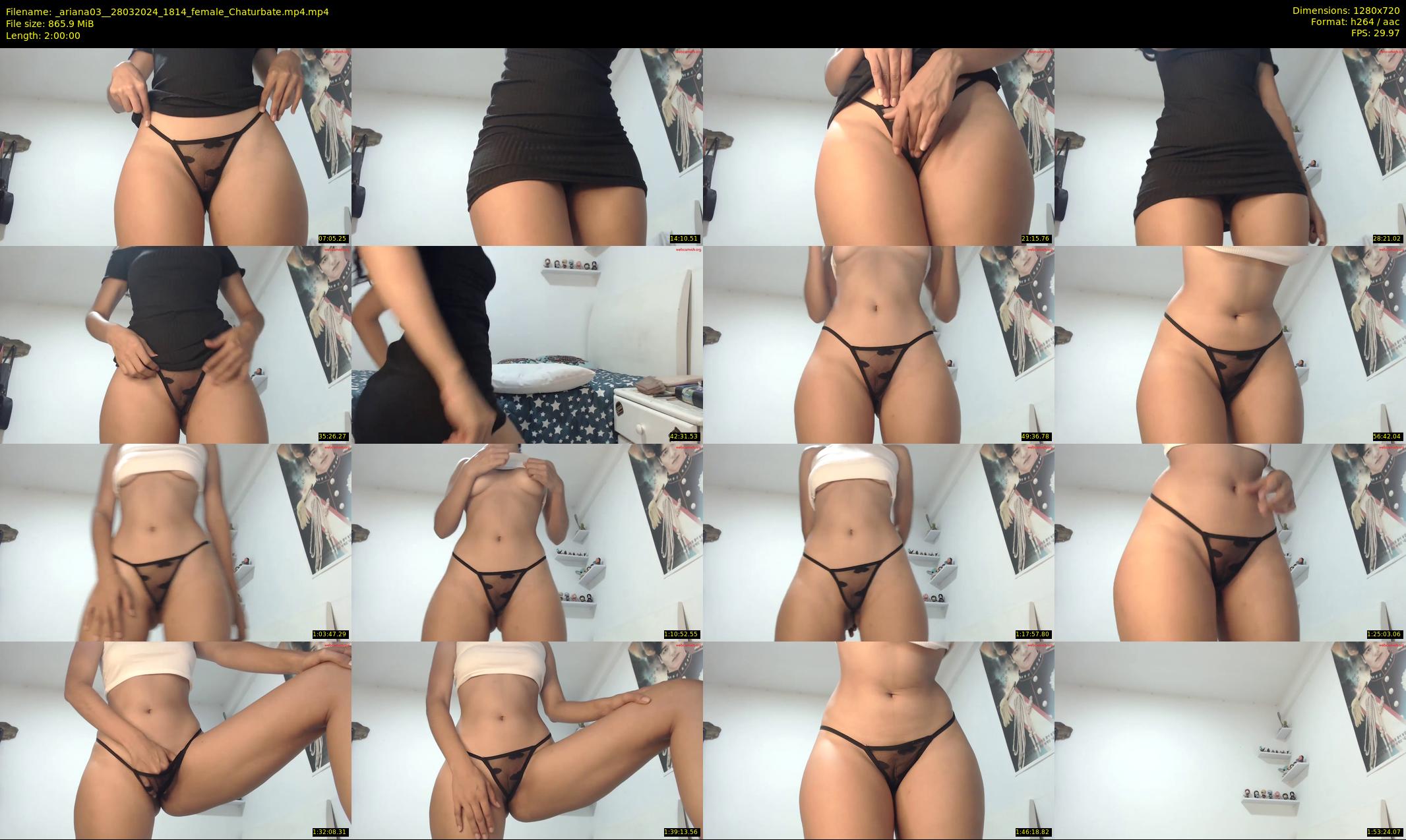 _ariana03_ — 120 minute Chaturbate female cam show recording, 720p, Mar 28, 2024
