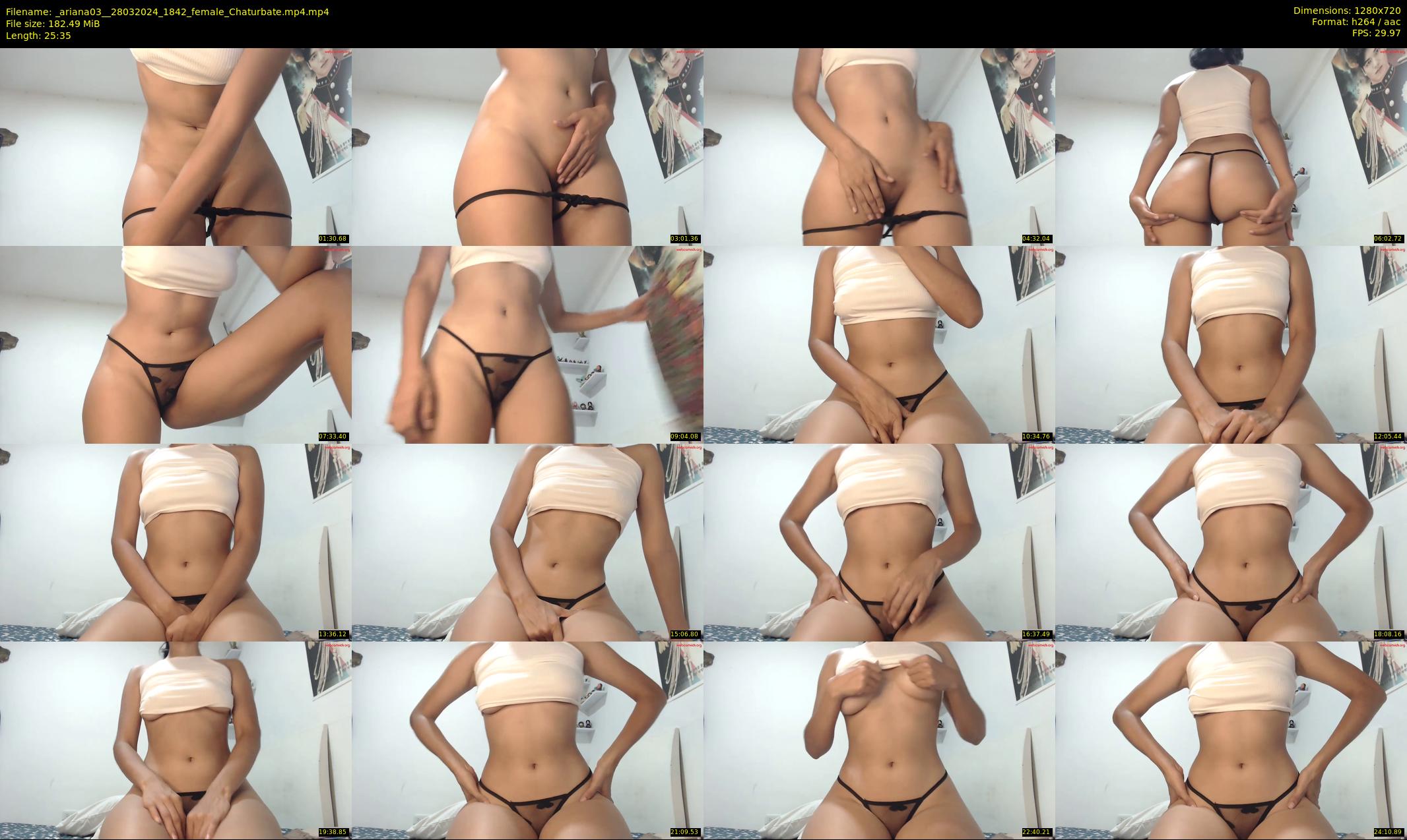 _ariana03_ — 26 minute Chaturbate female cam show recording, 720p, Mar 28, 2024