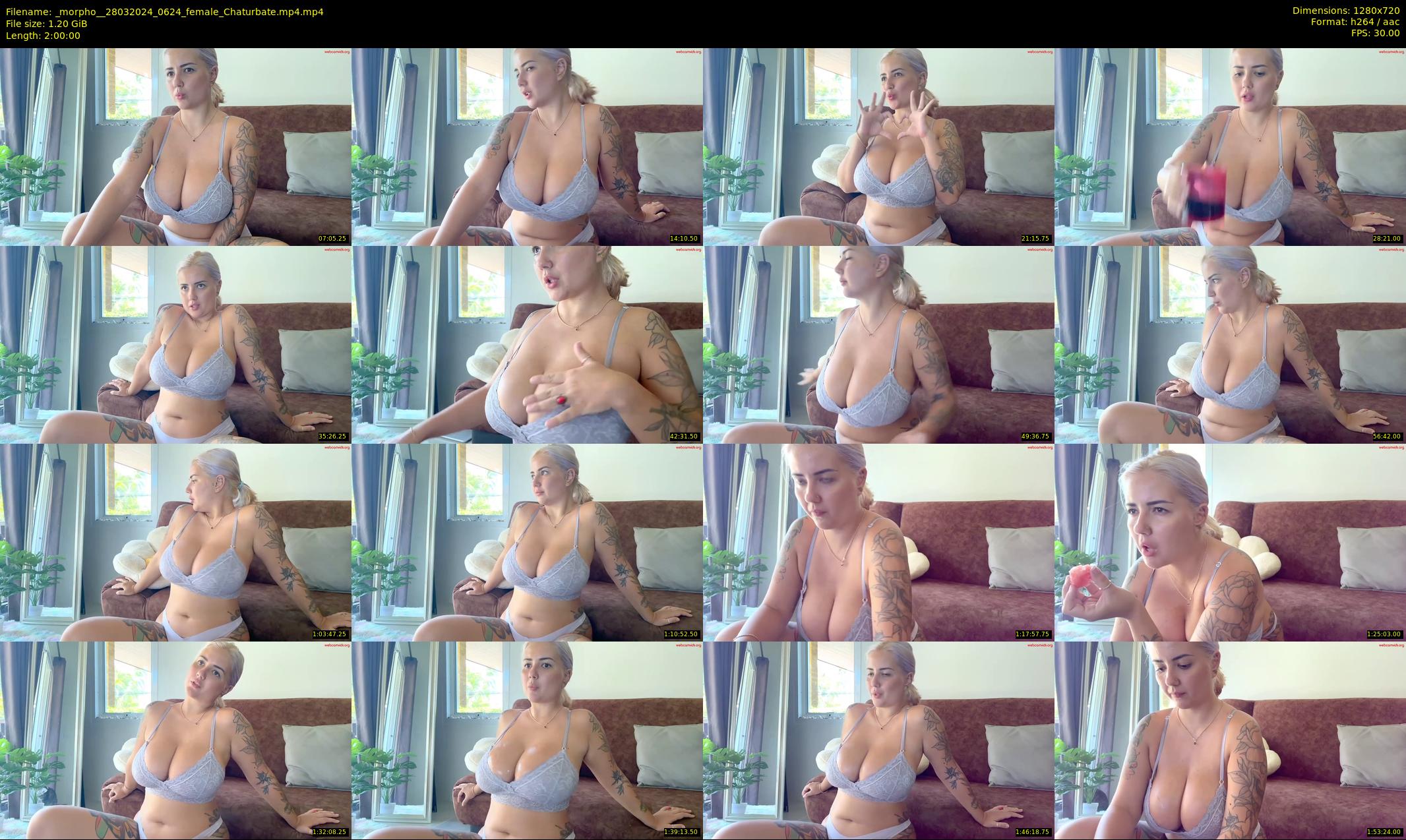 _morpho_ — 120 minute Chaturbate female cam show recording, 720p, Mar 28, 2024