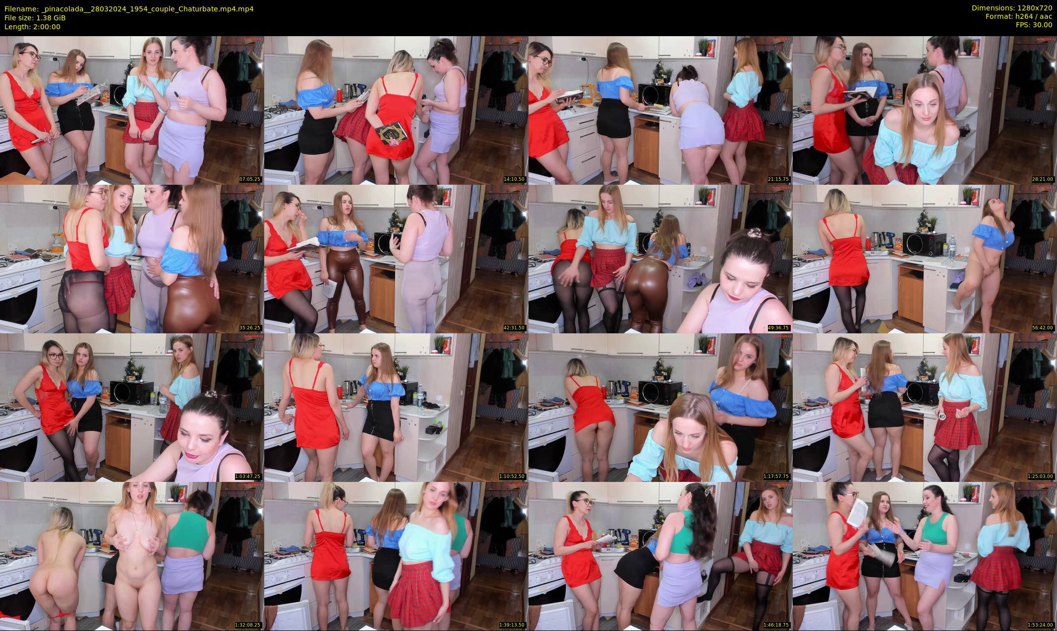 _pinacolada_ — 120 minute Chaturbate couple cam show recording, 720p, Mar 28, 2024