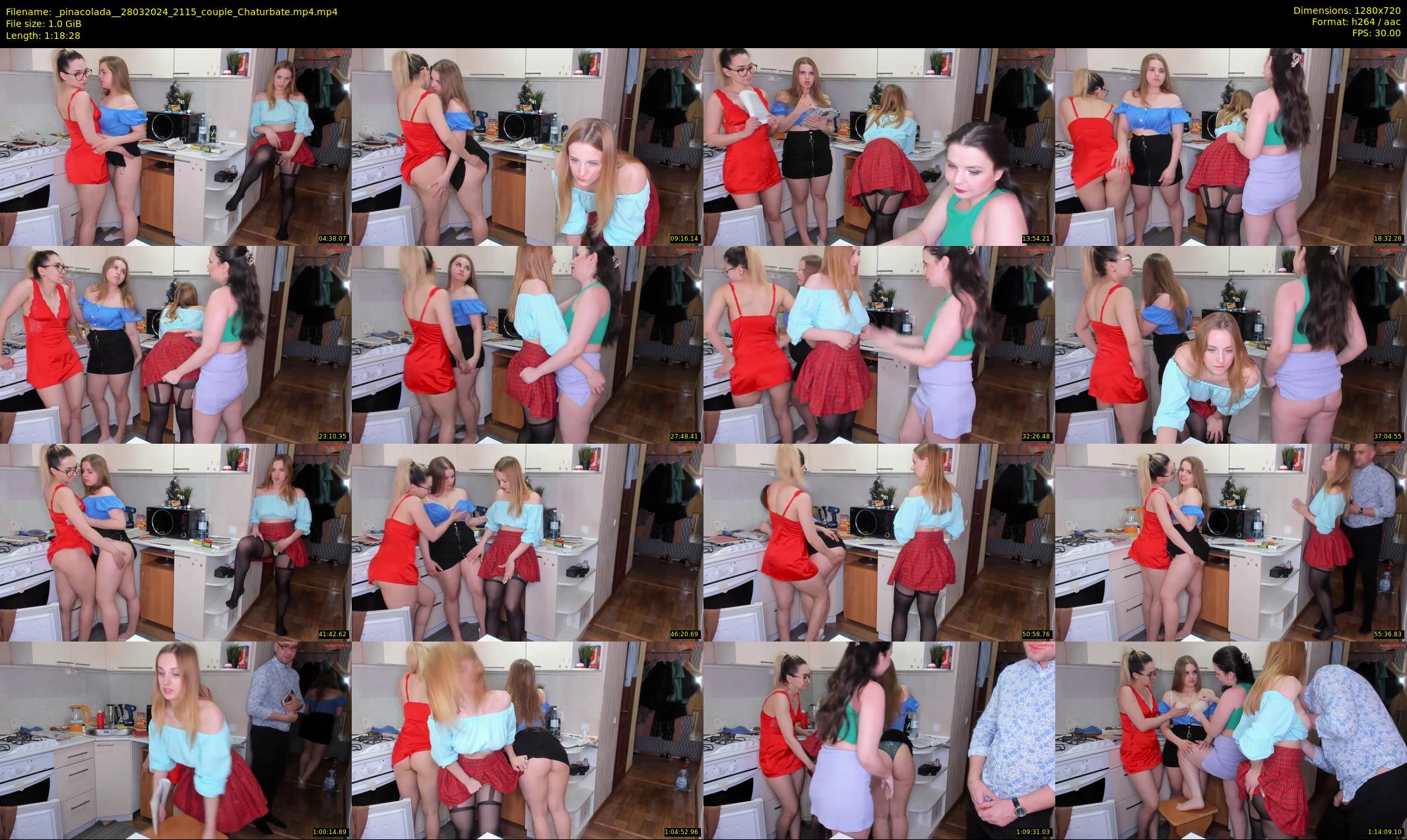 _pinacolada_ — 79 minute Chaturbate couple cam show recording, 720p, Mar 28, 2024