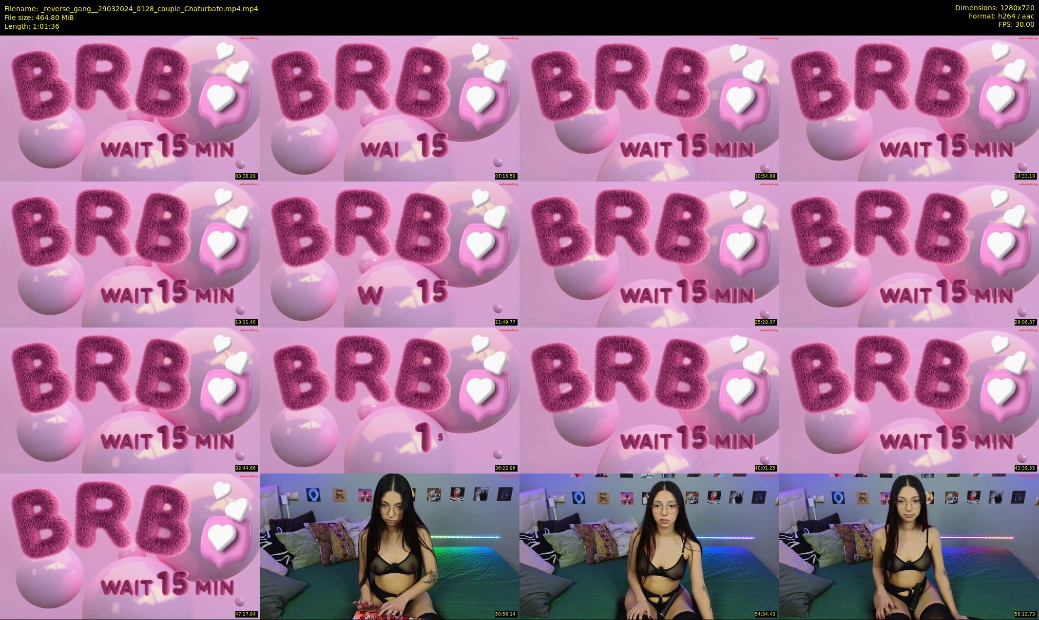 _reverse_gang_ — 62 minute Chaturbate couple cam show recording, 720p, Mar 29, 2024