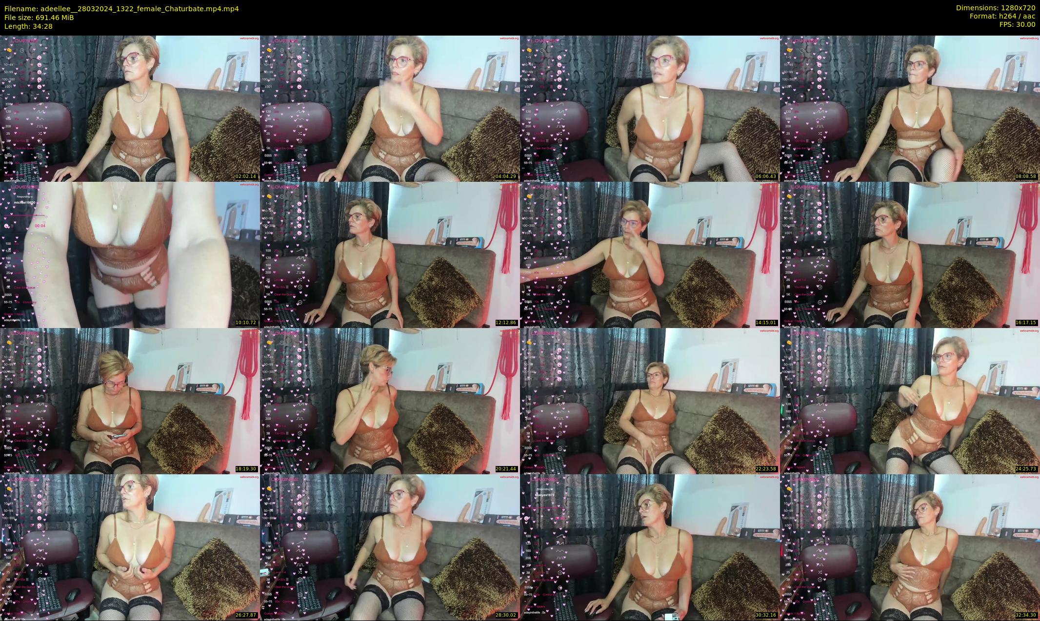 adeellee_ — 35 minute Chaturbate female cam show recording, 720p, Mar 28, 2024