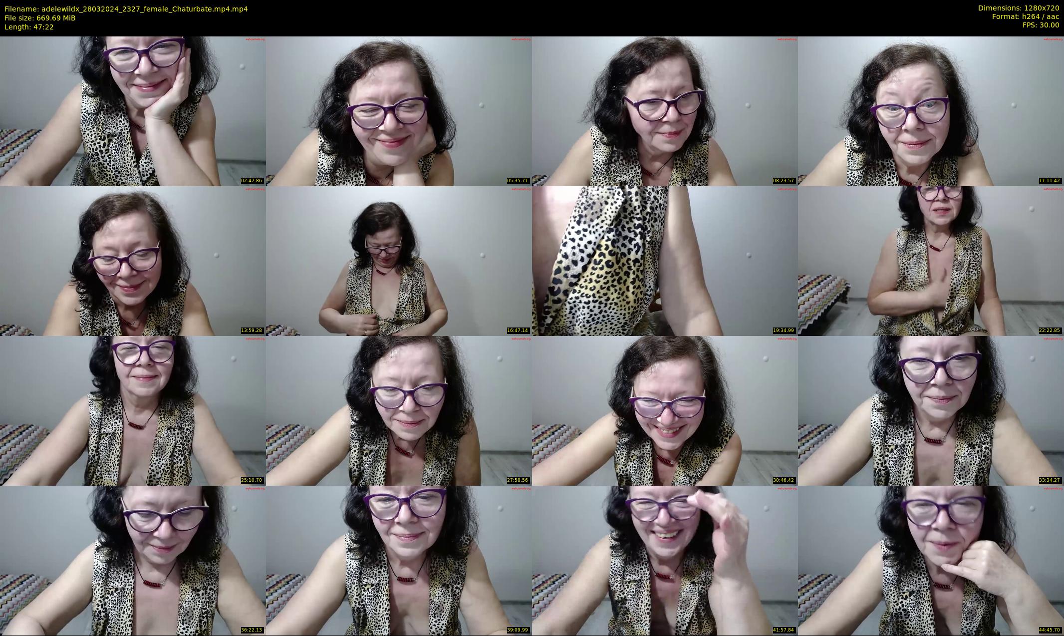 adelewildx — 48 minute Chaturbate female cam show recording, 720p, Mar 28, 2024
