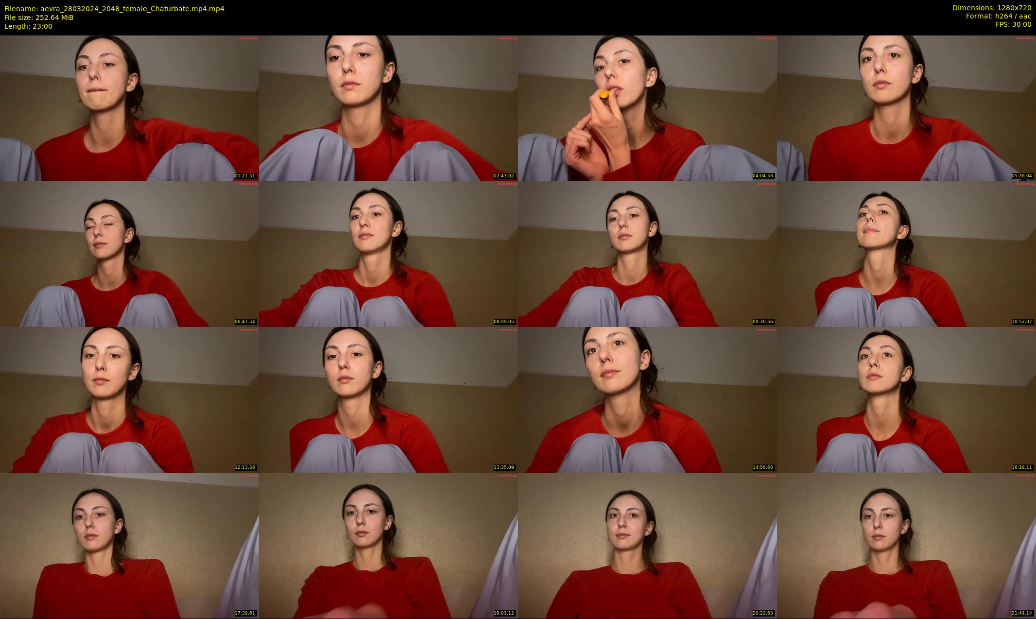 aevra — 23 minute Chaturbate female cam show recording, 720p, Mar 28, 2024
