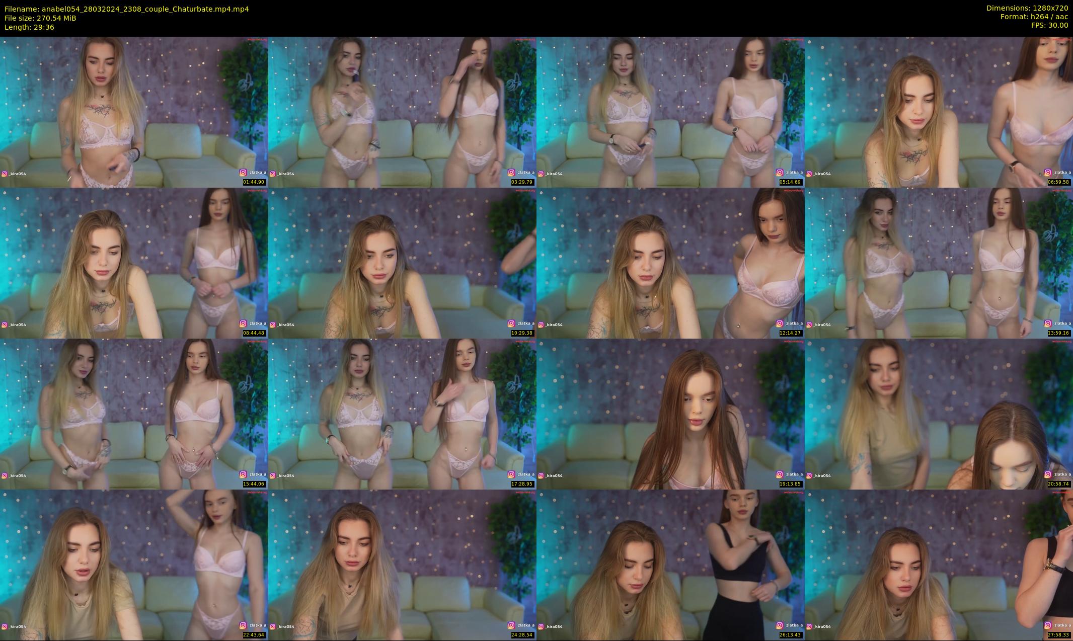 anabel054 — 30 minute Chaturbate female cam show recording, 720p, Mar 28, 2024