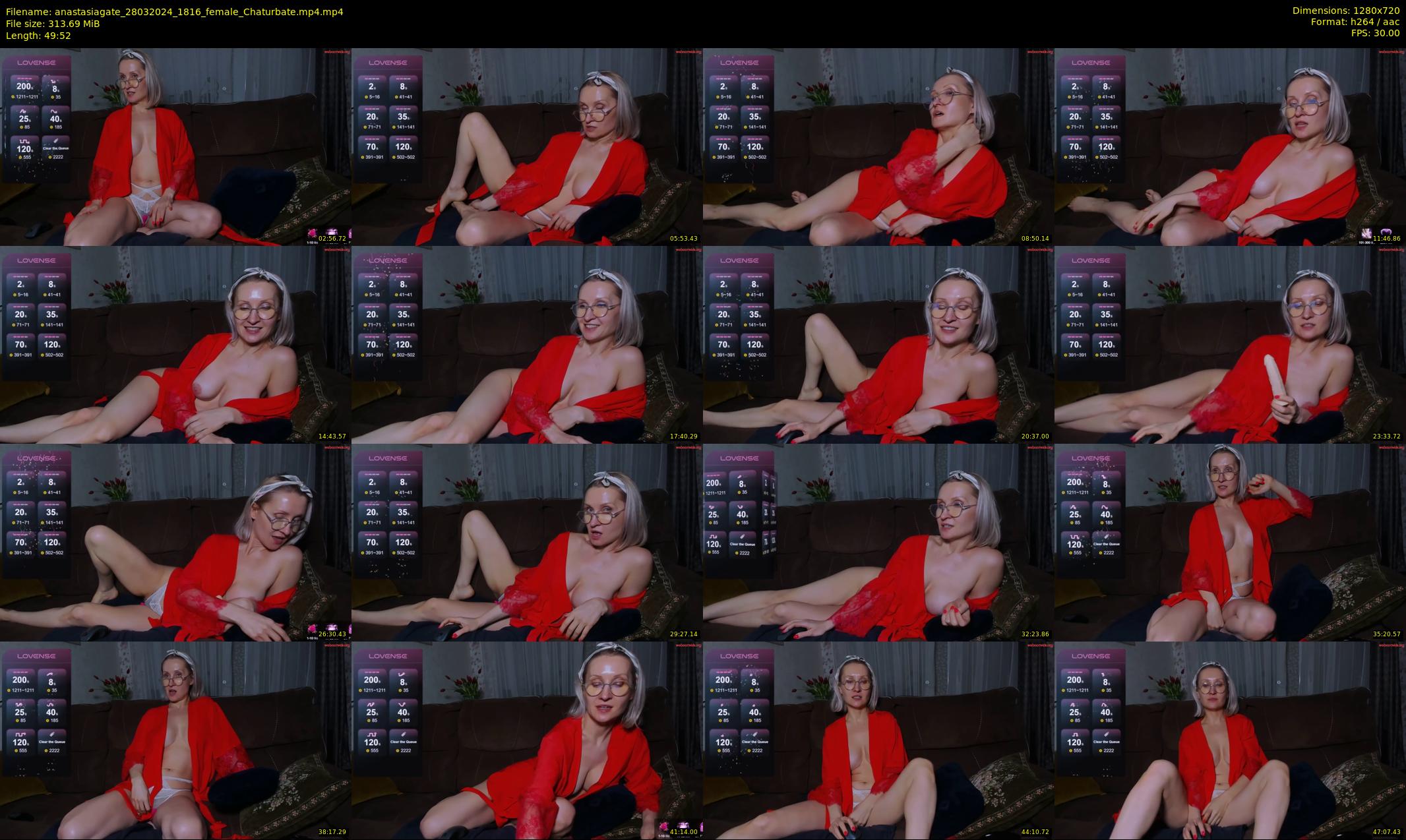 anastasiagate — 50 minute Chaturbate female cam show recording, 720p, Mar 28, 2024