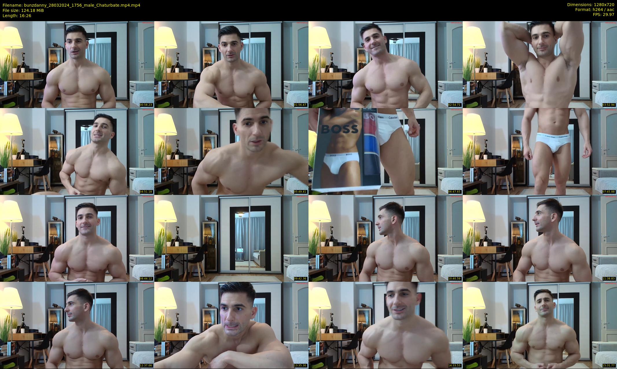 bunzdanny — 17 minute Chaturbate male cam show recording, 720p, Mar 28, 2024