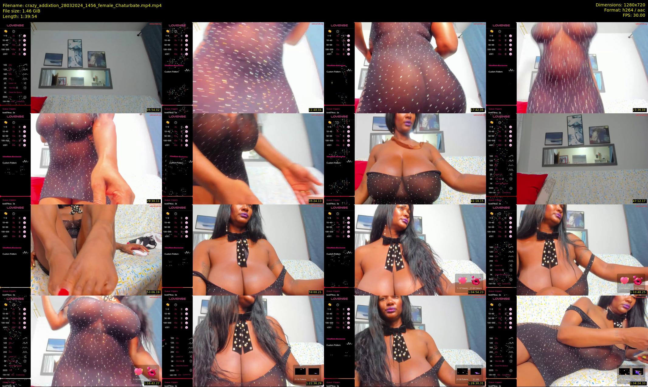 crazy_addixtion — 100 minute Chaturbate female cam show recording, 720p, Mar 28, 2024