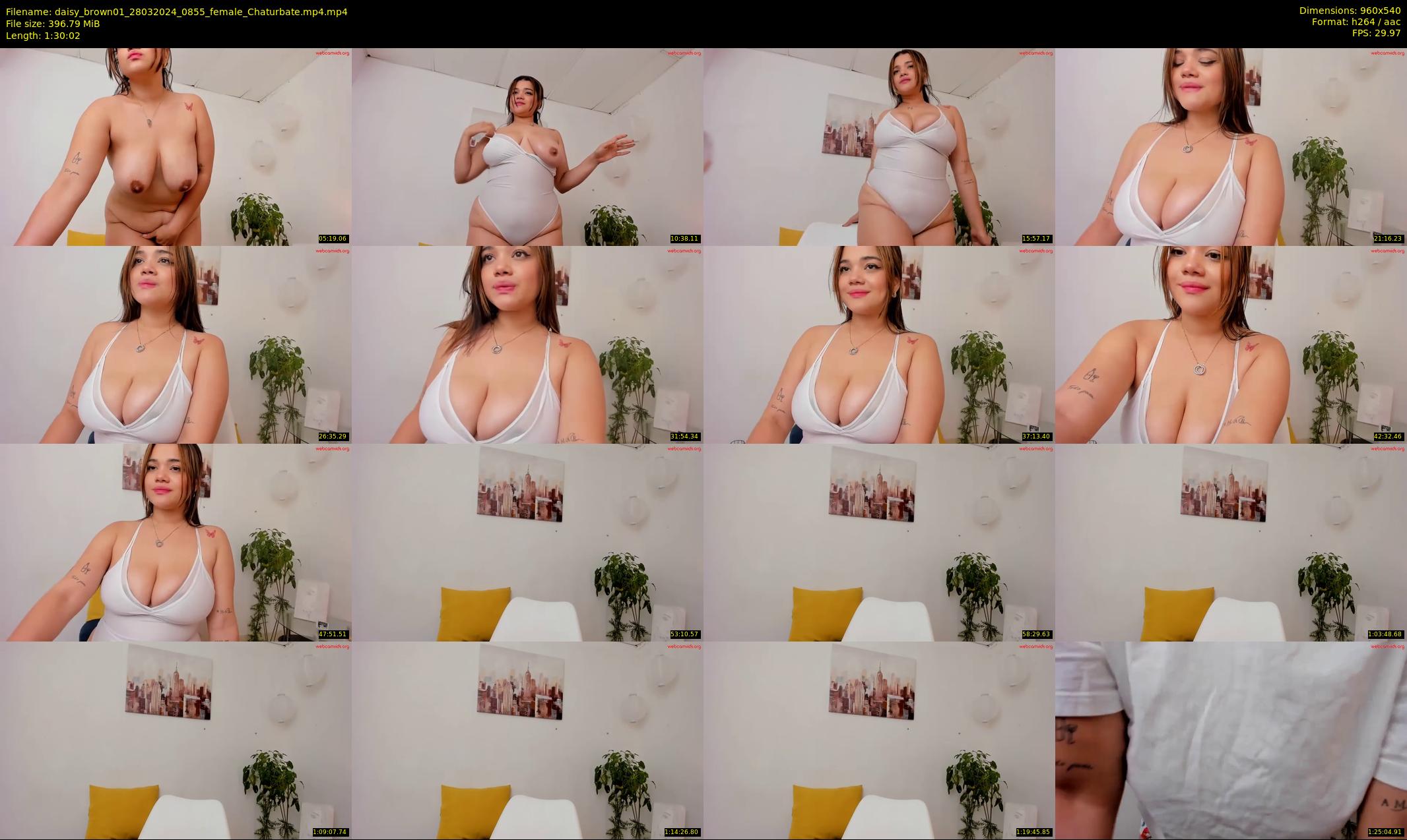 daisy_brown01 — 91 minute Chaturbate female cam show recording, 480p, Mar 28, 2024