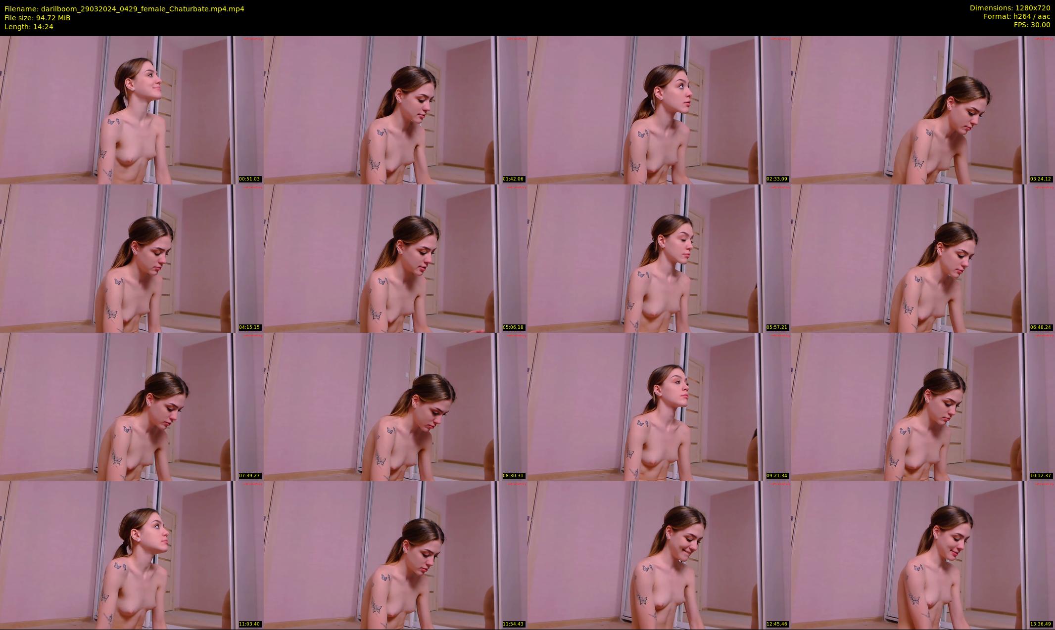 darilboom — 15 minute Chaturbate female cam show recording, 720p, Mar 29, 2024