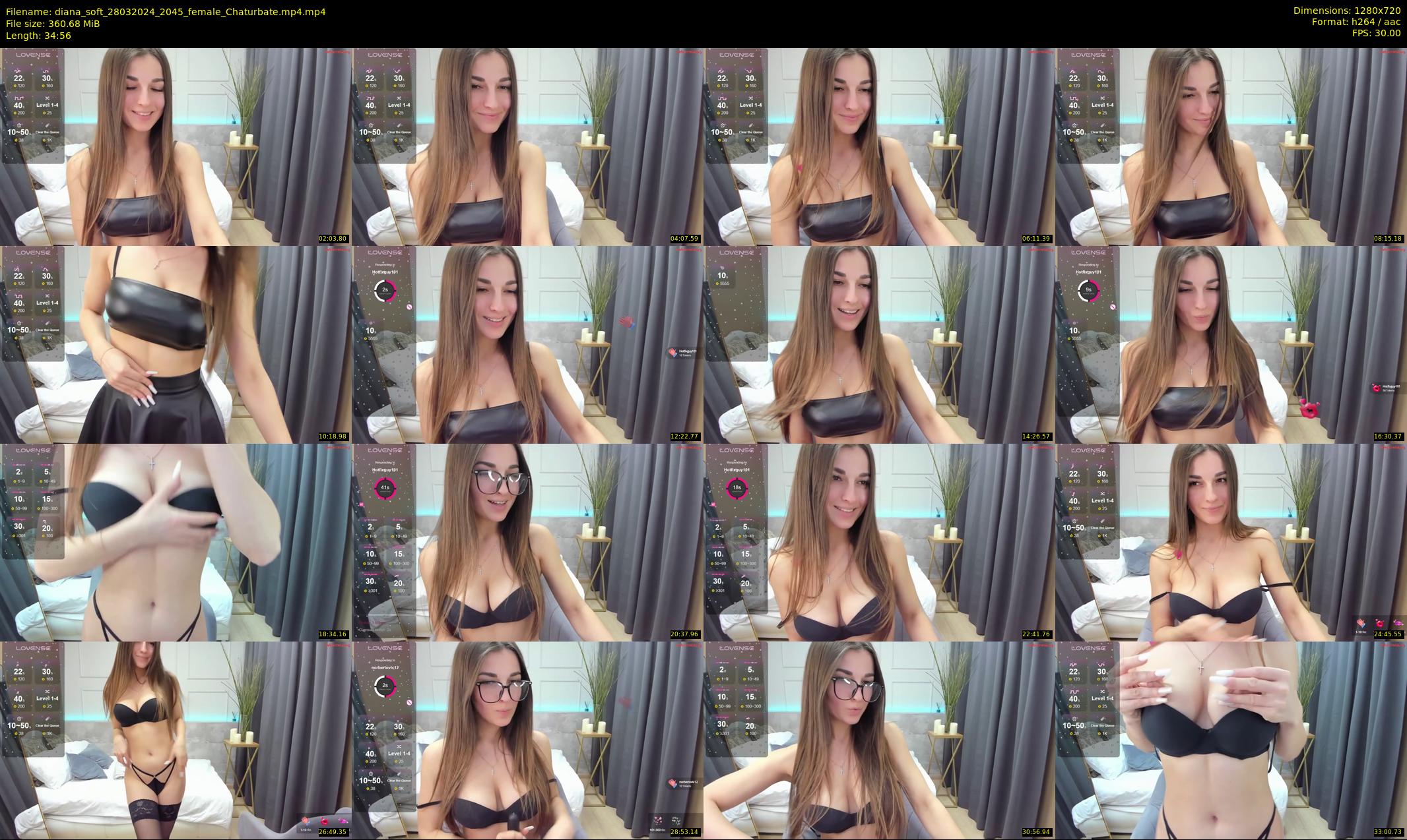 diana_soft — 35 minute Chaturbate female cam show recording, 720p, Mar 28, 2024
