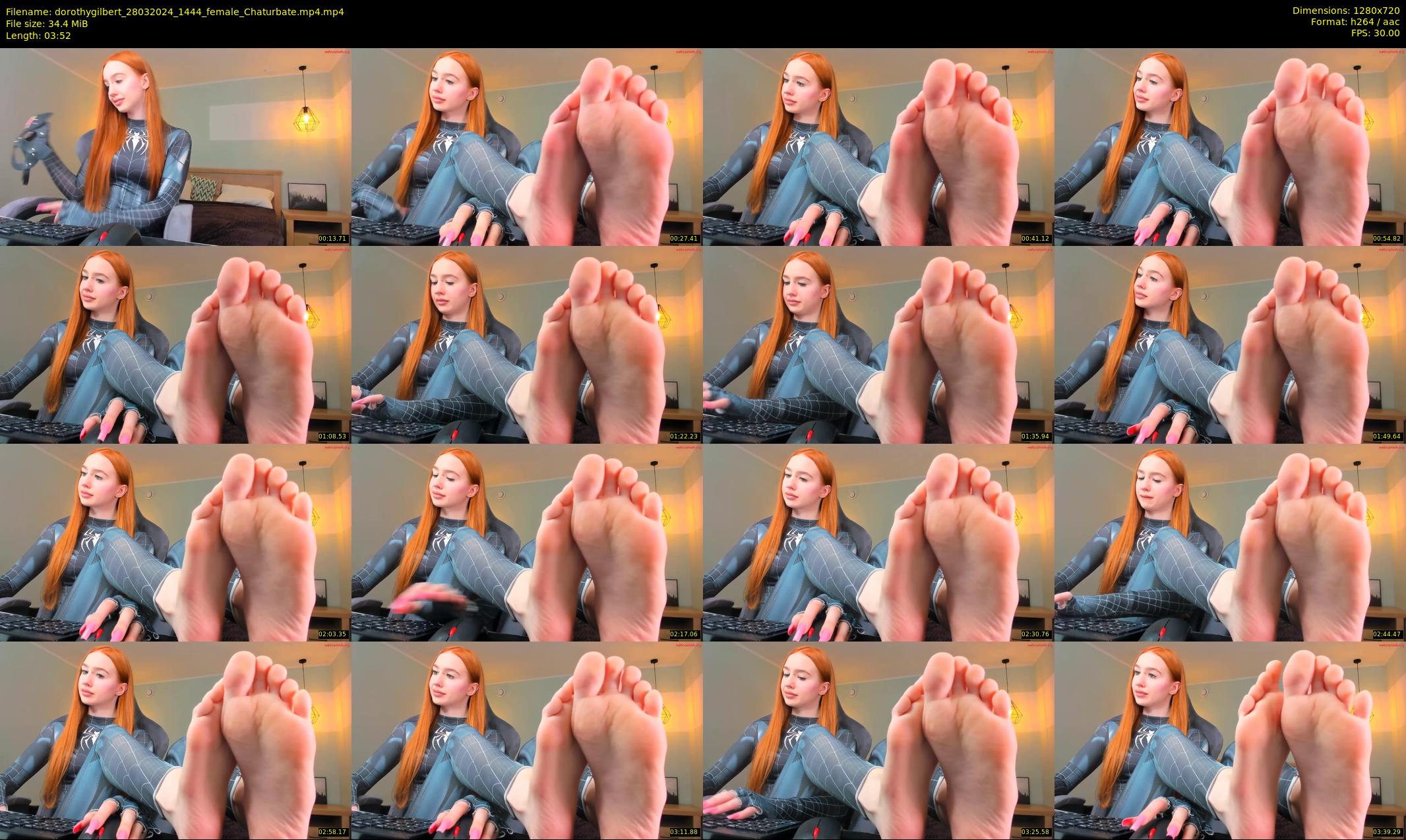 dorothygilbert — 4 minute Chaturbate female cam show recording, 720p, Mar 28, 2024