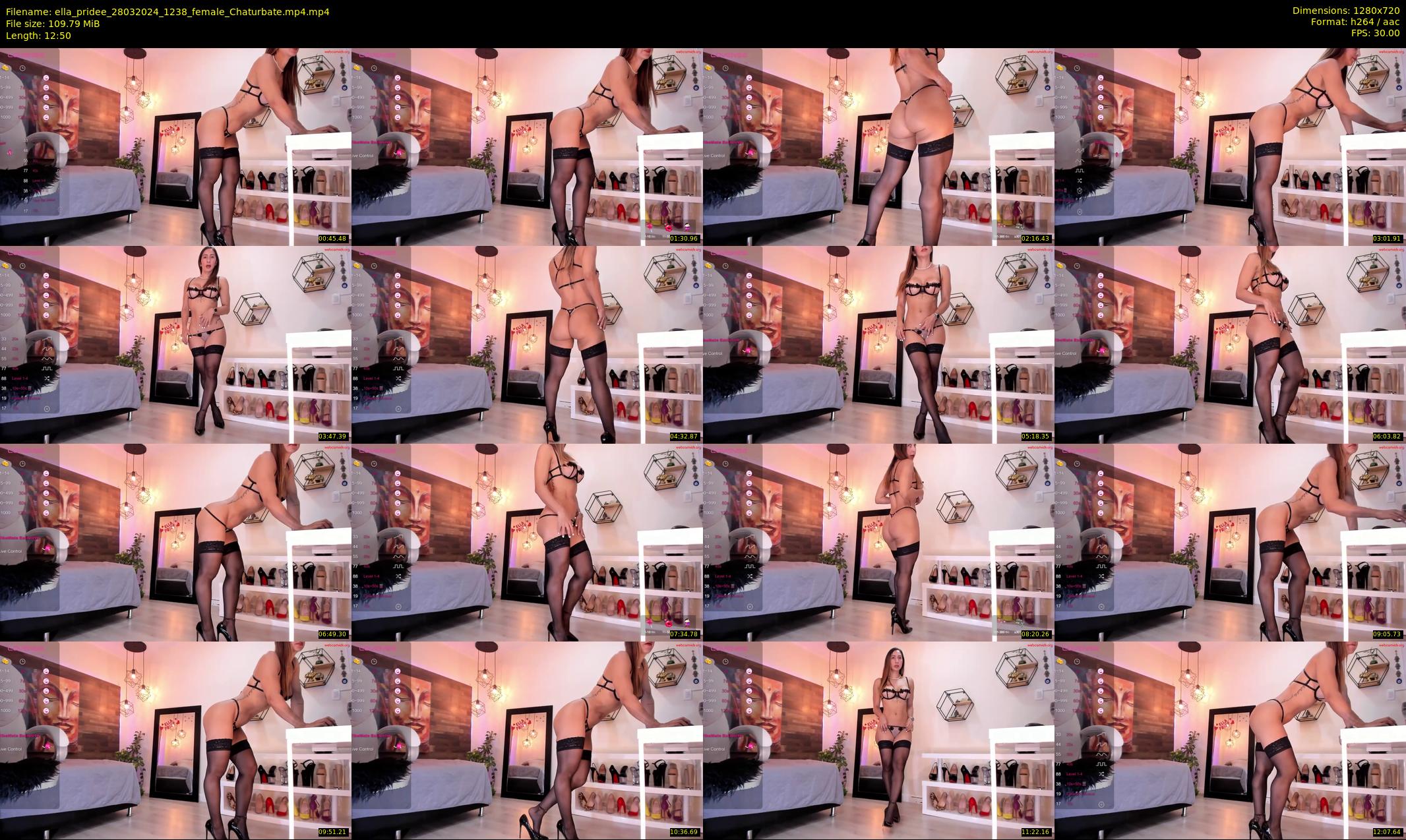 ella_pridee — 13 minute Chaturbate female cam show recording, 720p, Mar 28, 2024