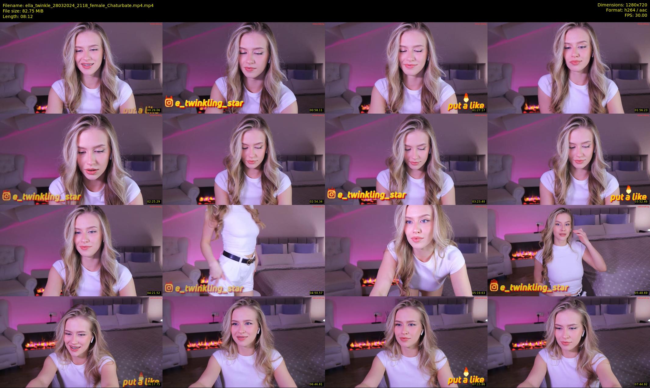 ella_twinkle — 9 minute Chaturbate female cam show recording, 720p, Mar 28, 2024
