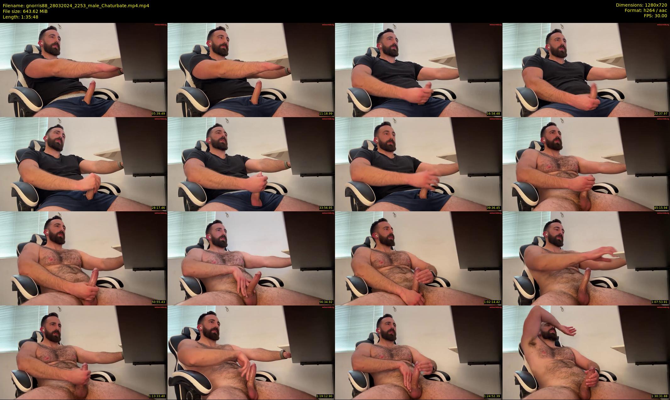 gnorris88 — 96 minute Chaturbate male cam show recording, 720p, Mar 28, 2024