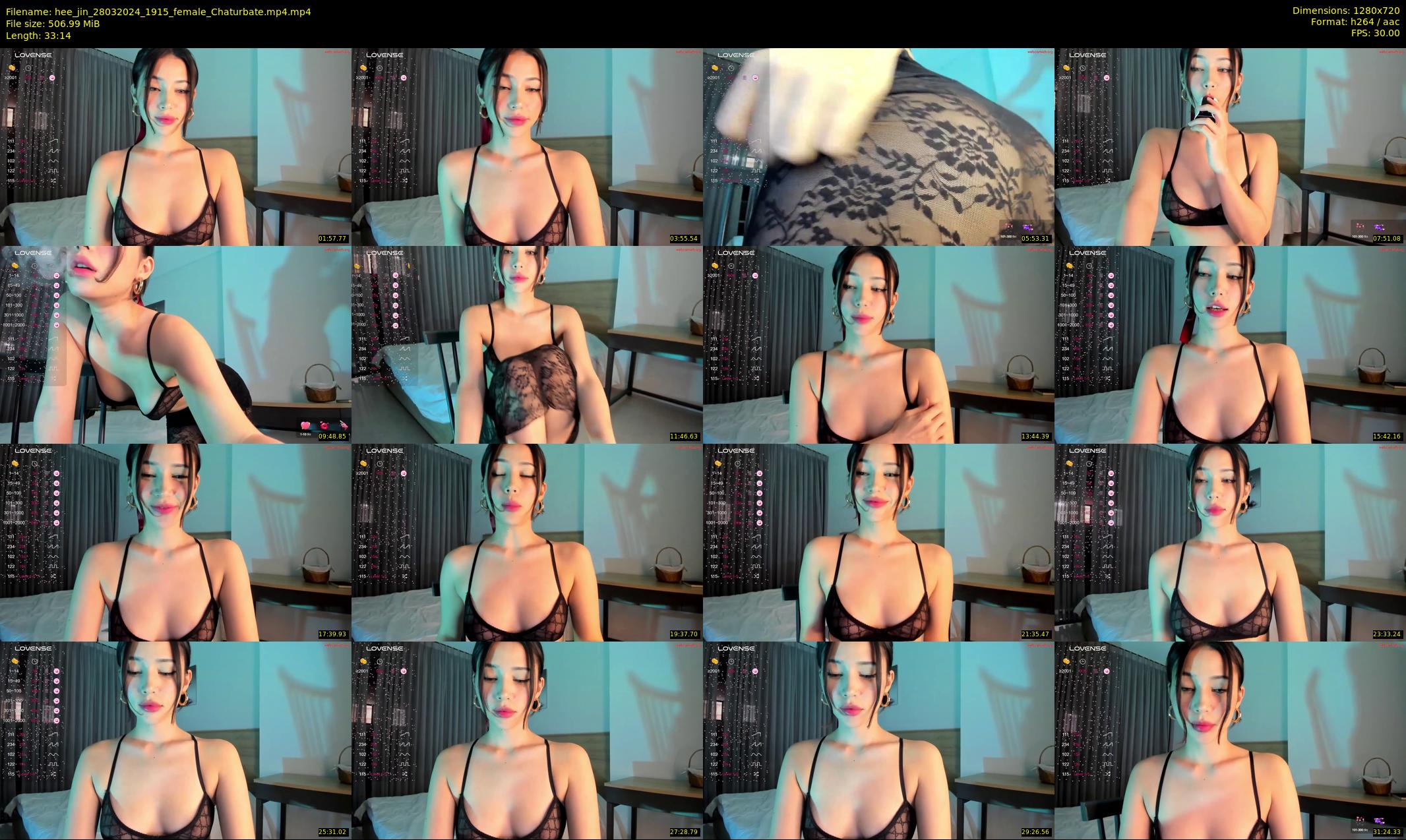 hee_jin — 34 minute Chaturbate female cam show recording, 720p, Mar 28, 2024