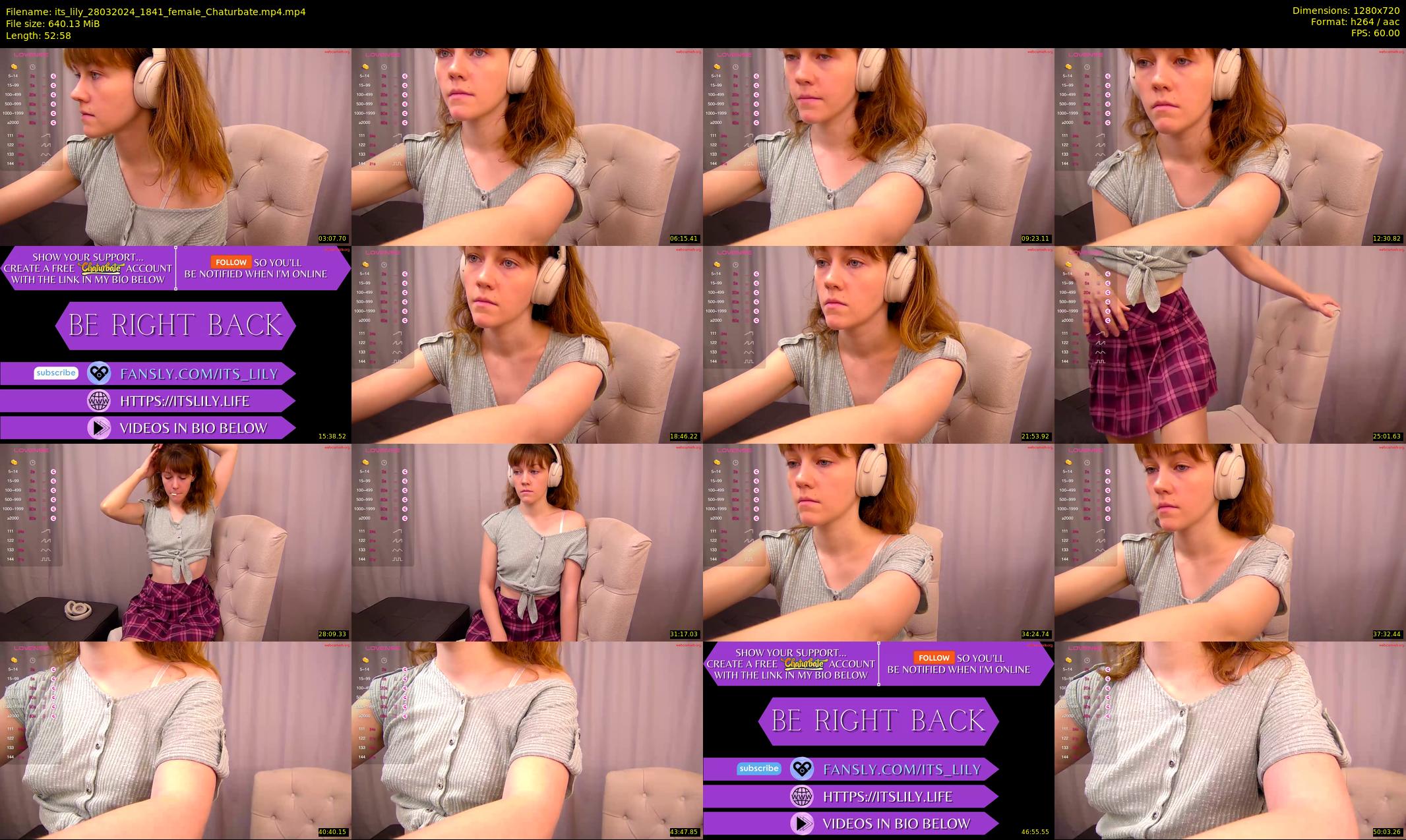 its_lily — 53 minute Chaturbate female cam show recording, 720p, Mar 28, 2024