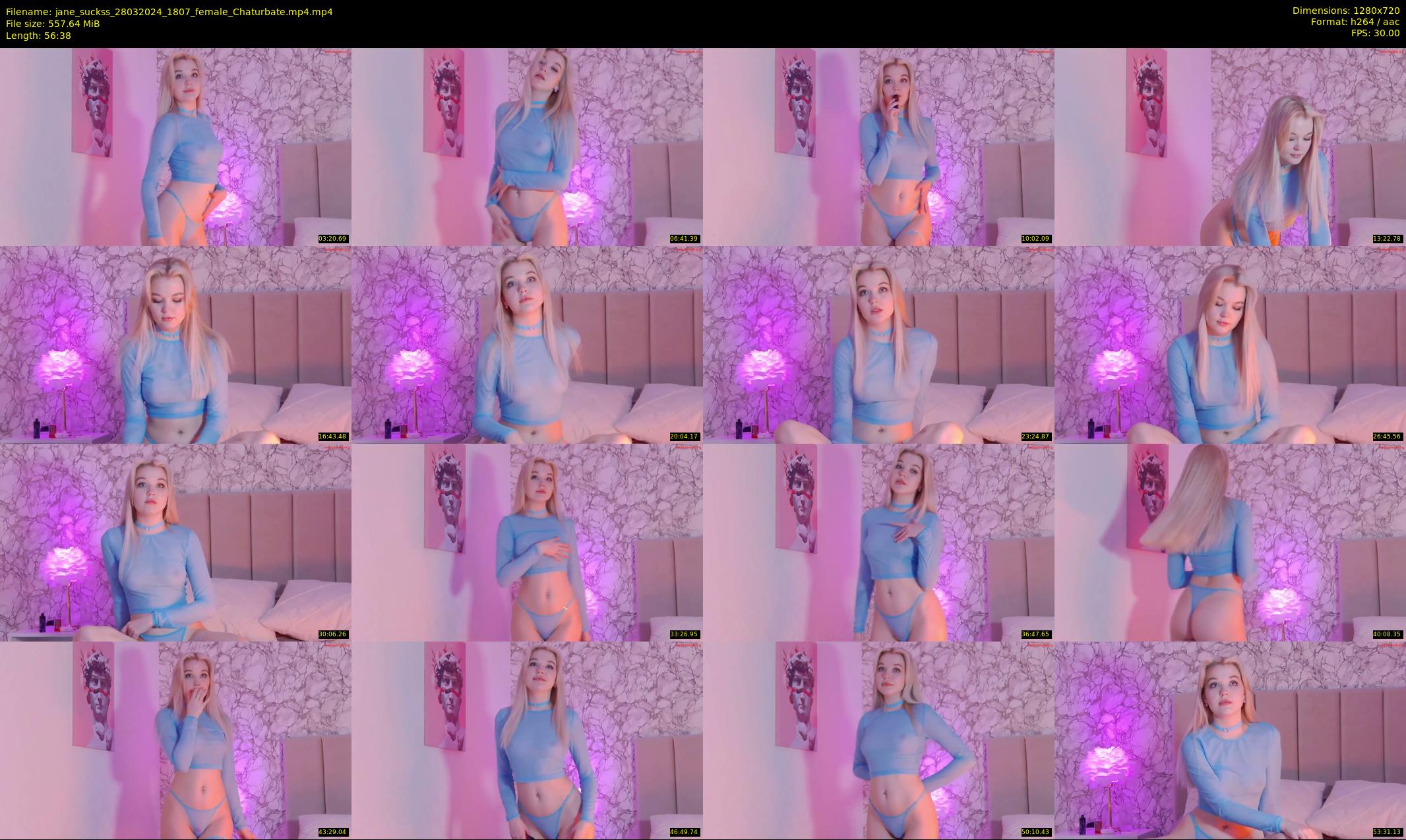 jane_suckss — 57 minute Chaturbate female cam show recording, 720p, Mar 28, 2024