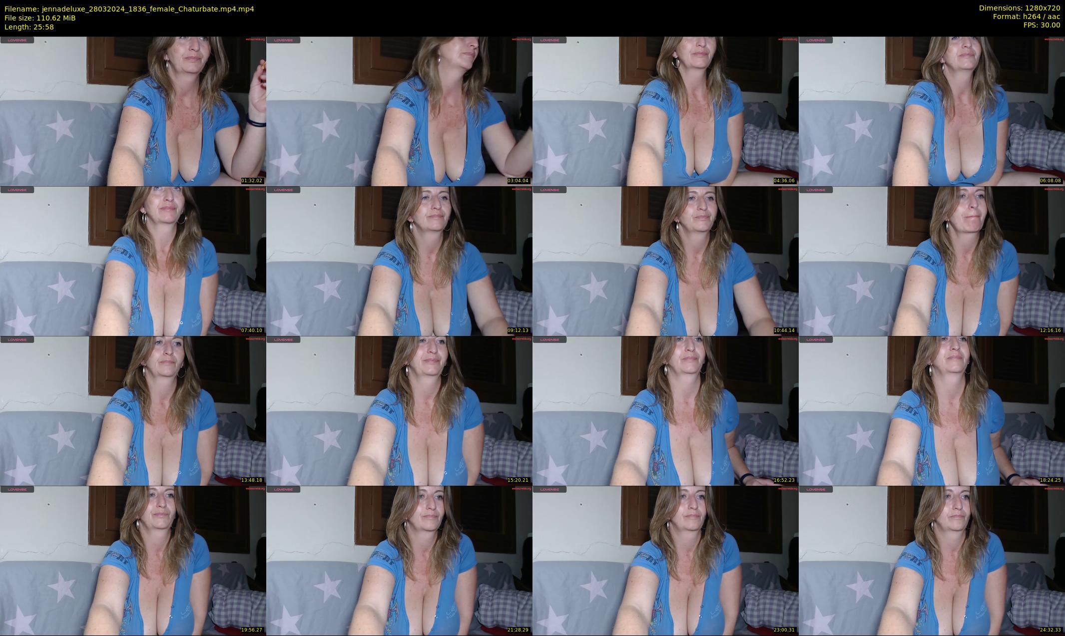 jennadeluxe — 26 minute Chaturbate female cam show recording, 720p, Mar 28, 2024