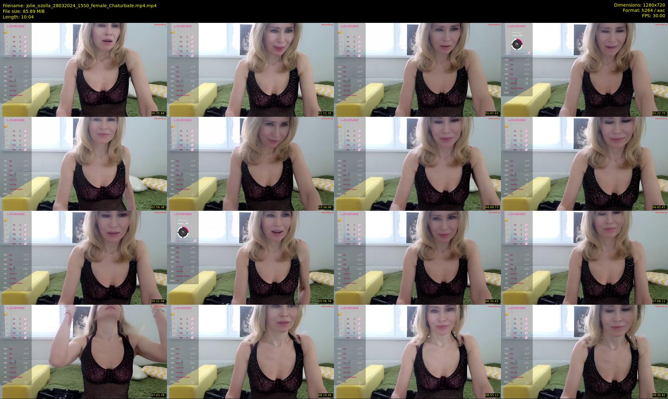 jolie_ozolla — 11 minute Chaturbate female cam show recording, 720p, Mar 28, 2024