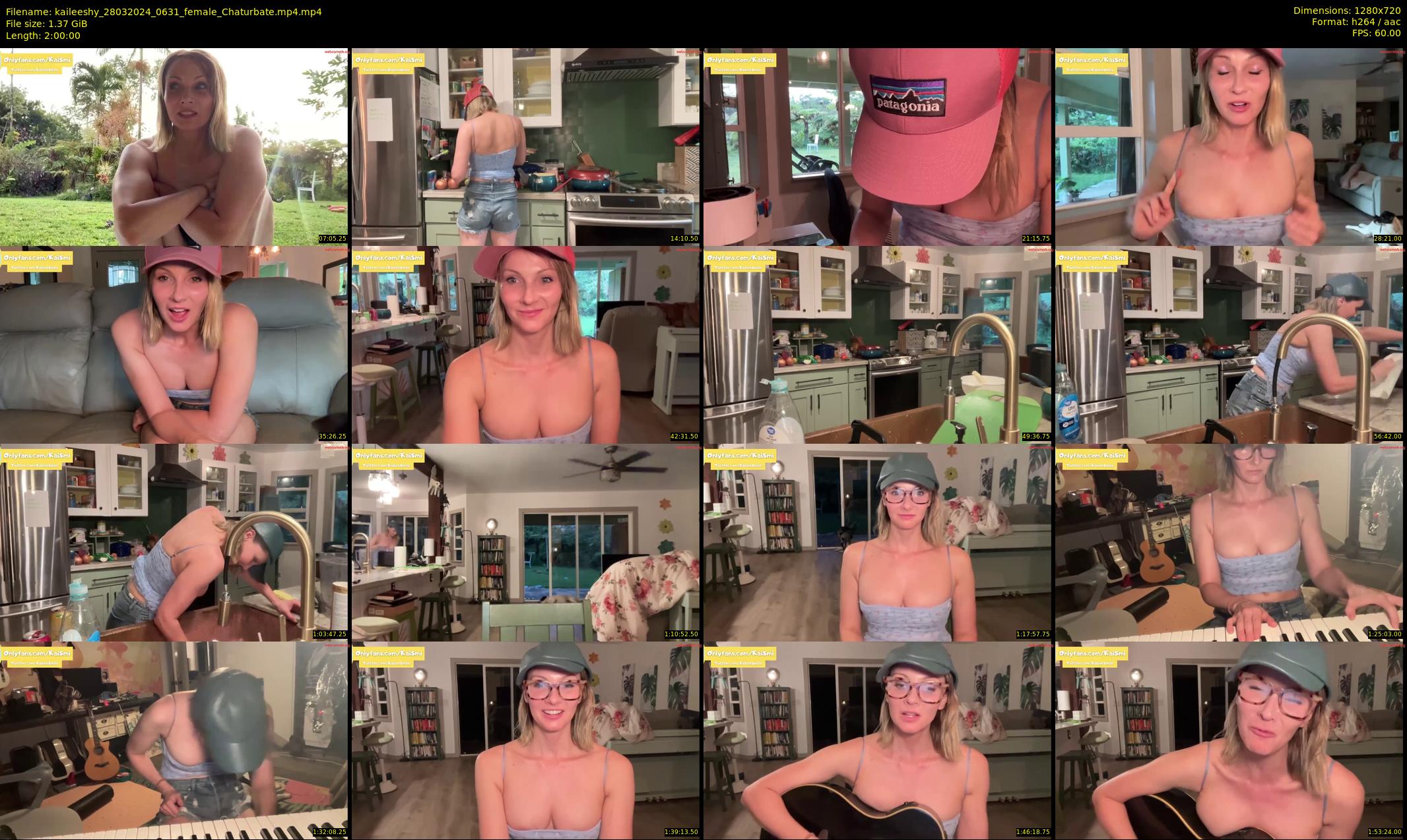 kaileeshy — 120 minute Chaturbate female cam show recording, 720p, Mar 28, 2024