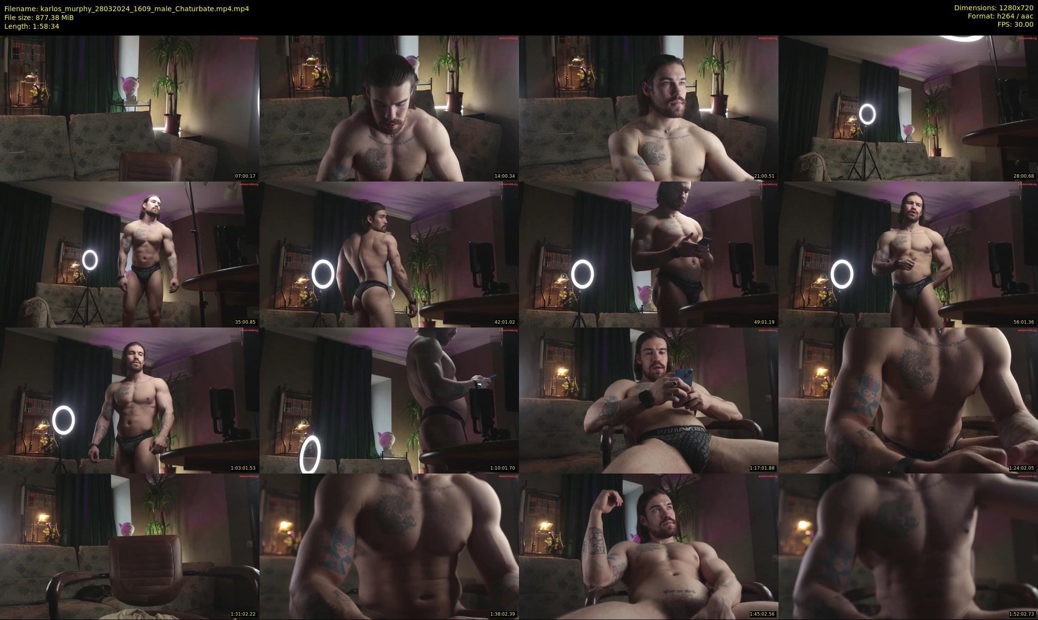 karlos_murphy — 119 minute Chaturbate male cam show recording, 720p, Mar 28, 2024