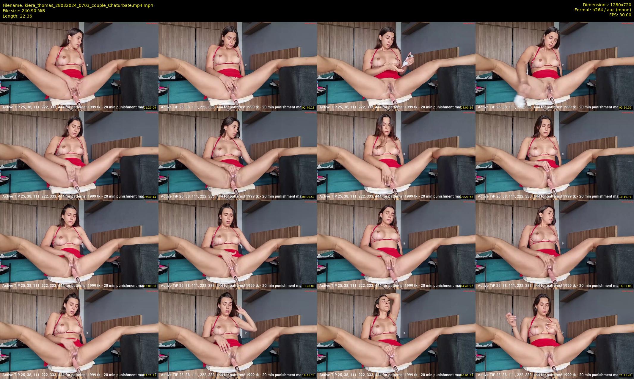 kiera_thomas — 23 minute Chaturbate couple cam show recording, 720p, Mar 28, 2024