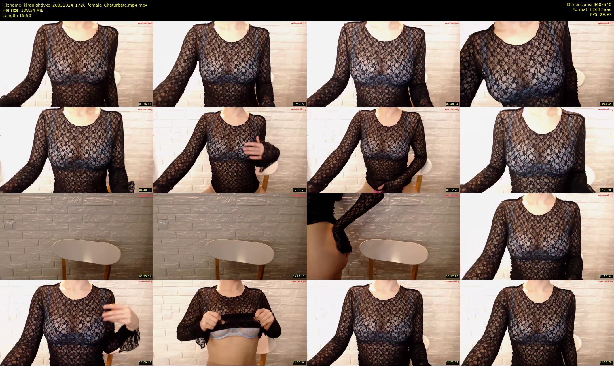 kiranightlyxo — 16 minute Chaturbate female cam show recording, 480p, Mar 28, 2024