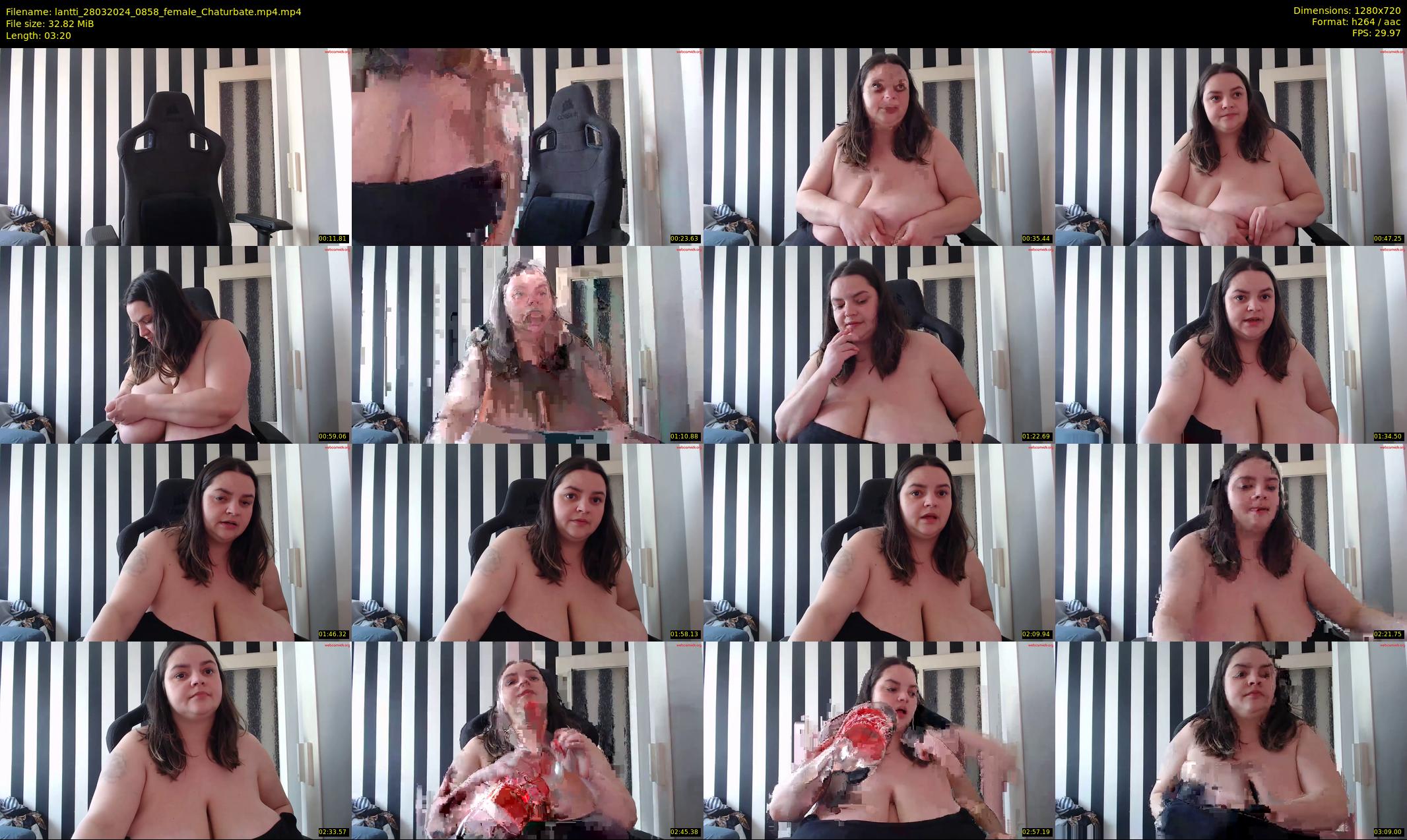 lantti — 4 minute Chaturbate female cam show recording, 720p, Mar 28, 2024